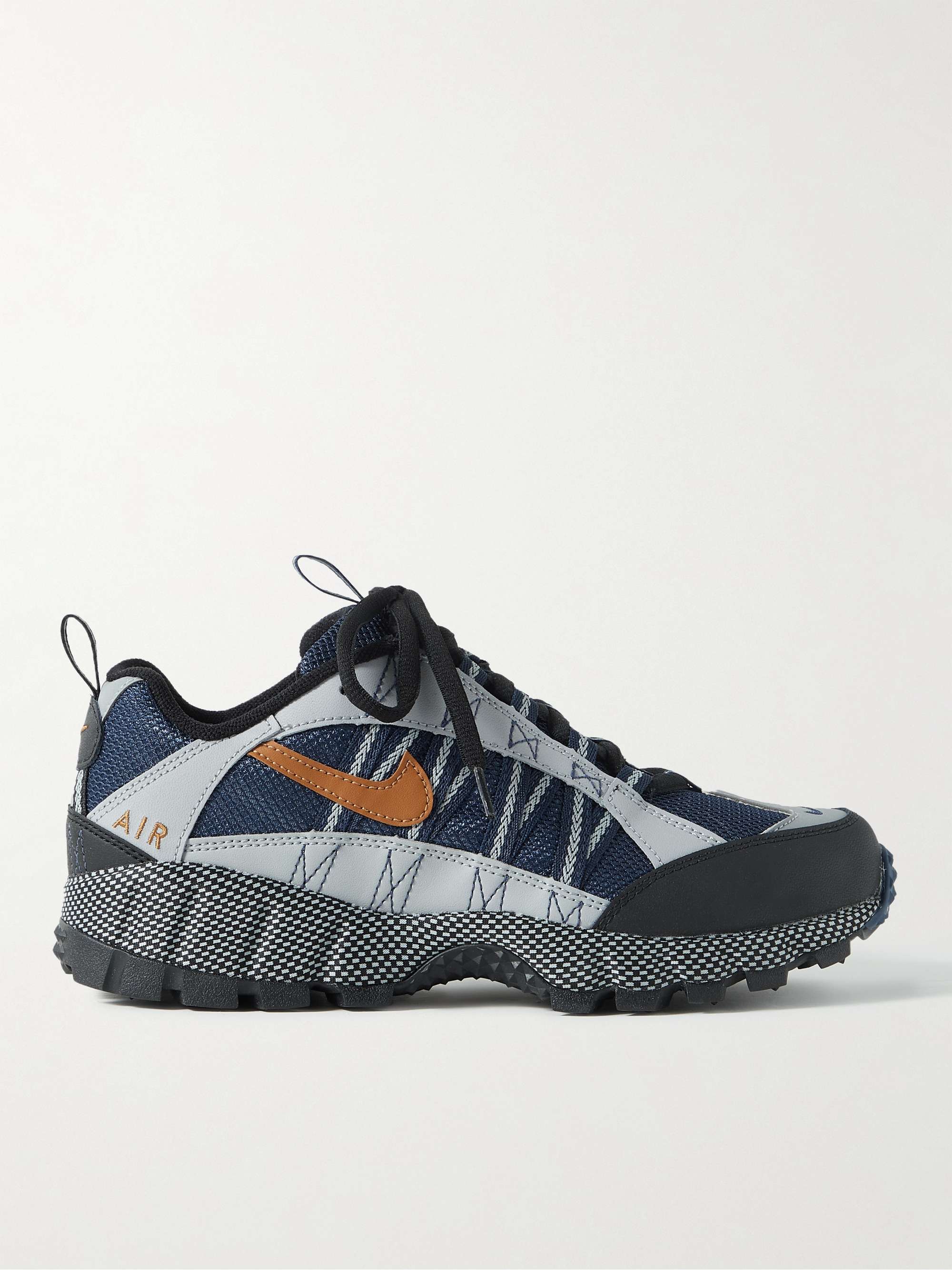 NIKE Air Humara QS Leather-Trimmed Mesh Men | MR PORTER