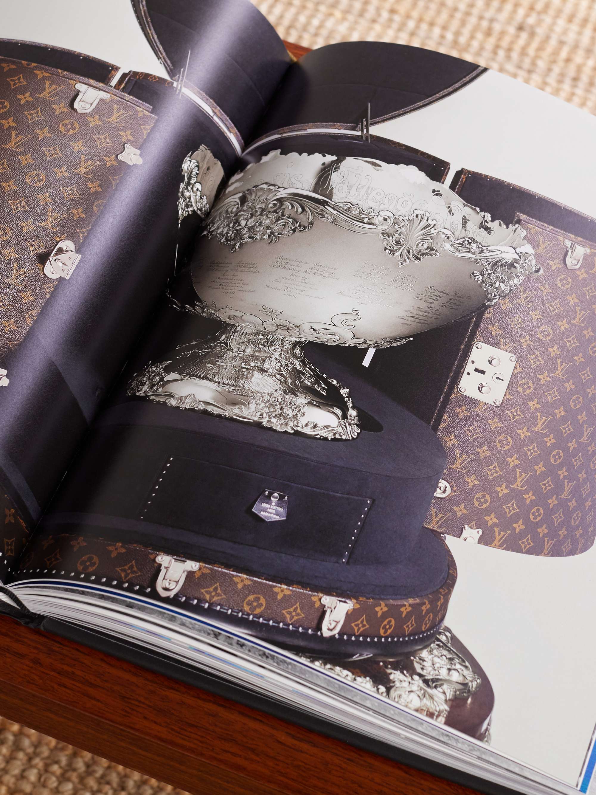 ASSOULINE Louis Vuitton: Trophy Trunks Hardcover Book for Men