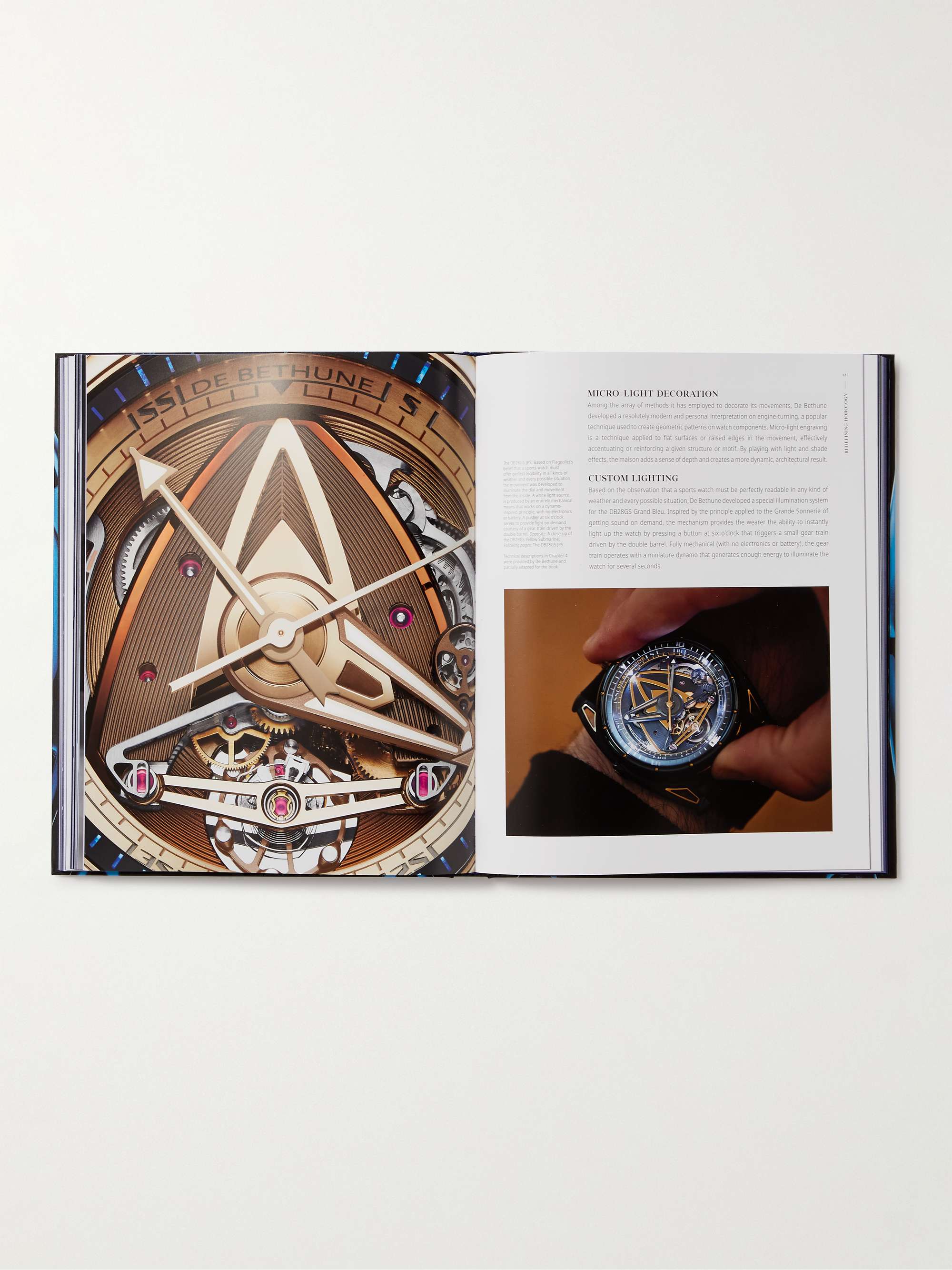 ASSOULINE De Bethune: The Art of Watchmaking Hardcover Book