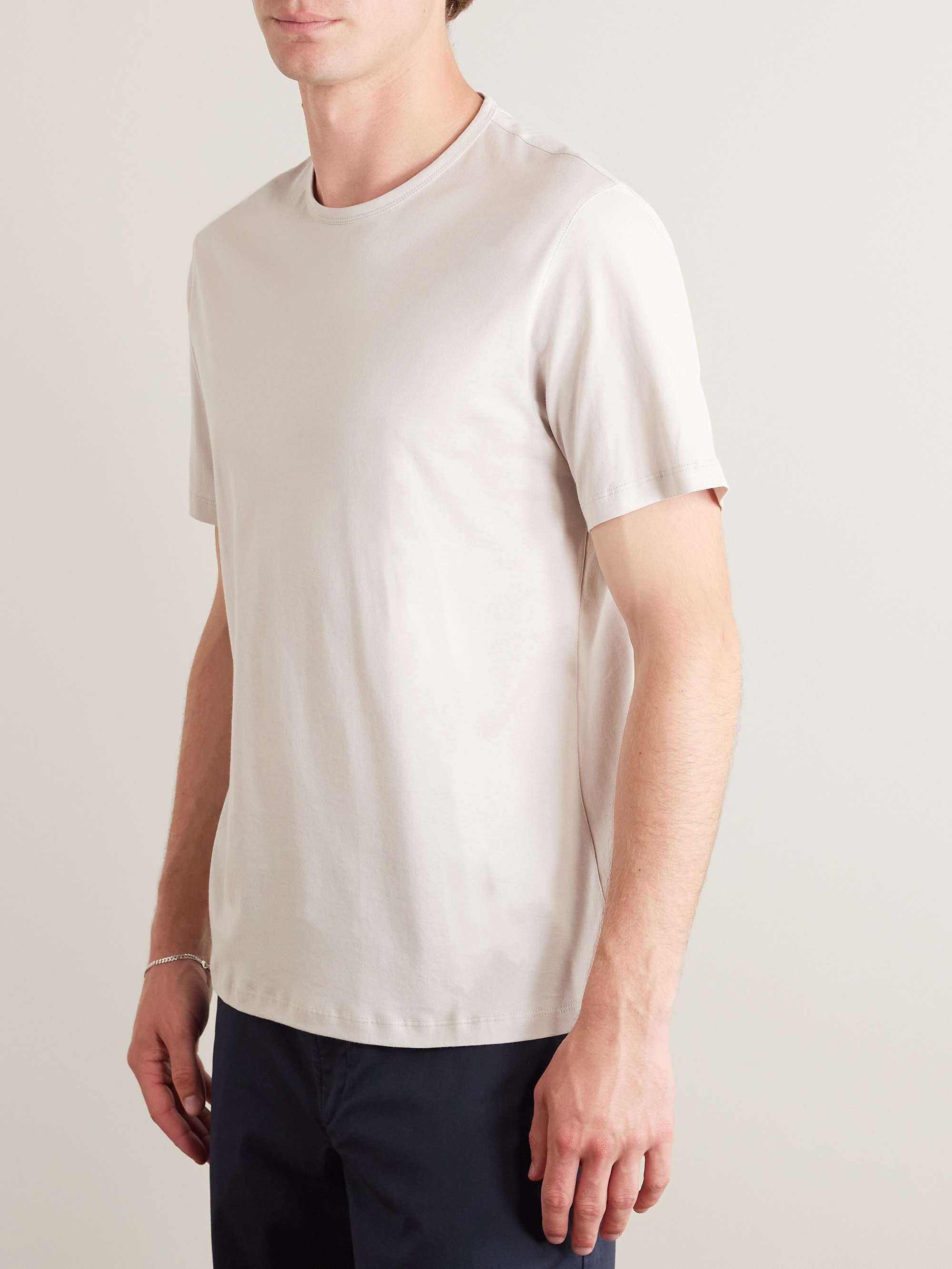 THEORY Precise Cotton-Jersey T-Shirt