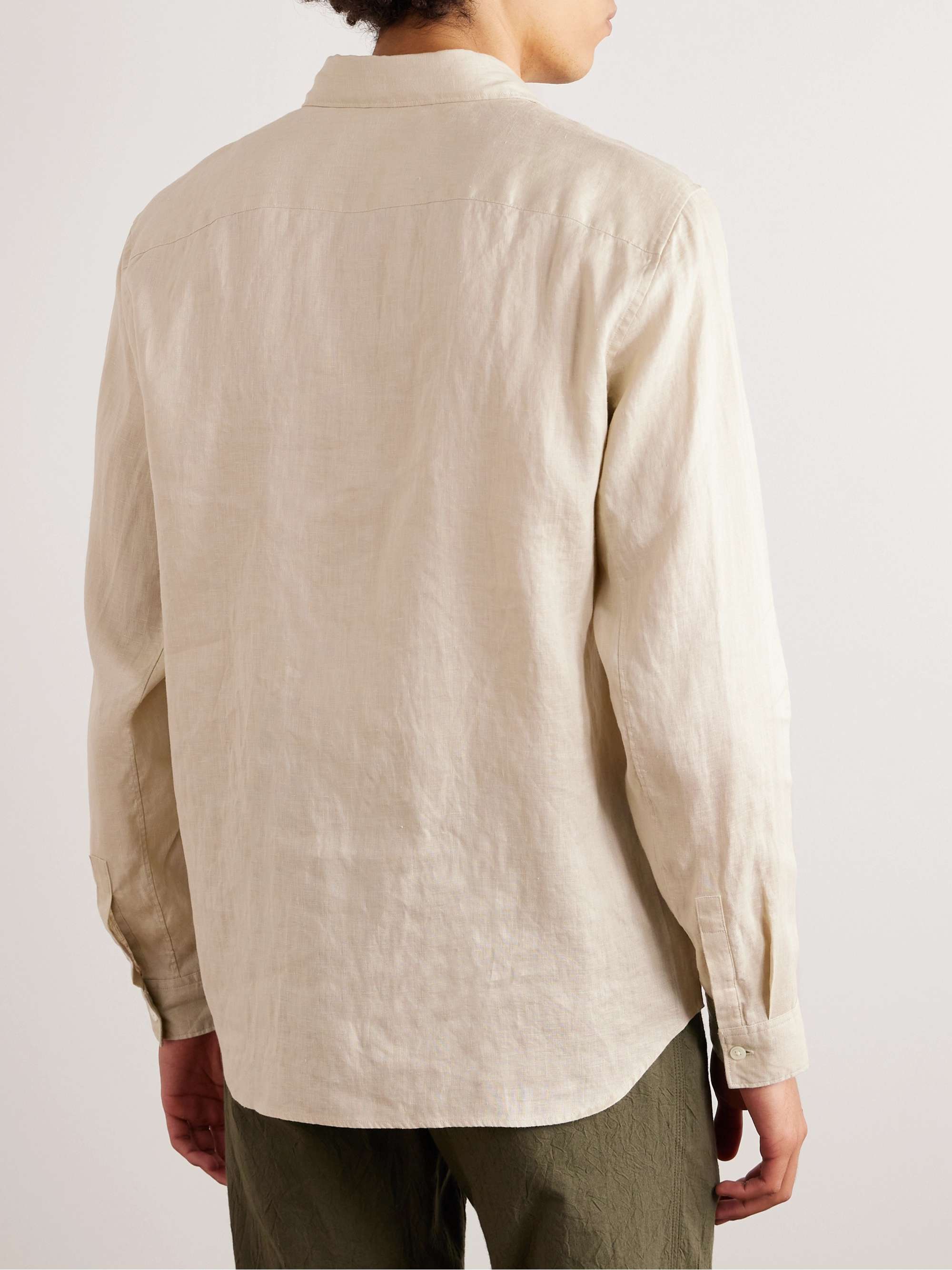 THEORY Irving Linen Shirt | MR PORTER