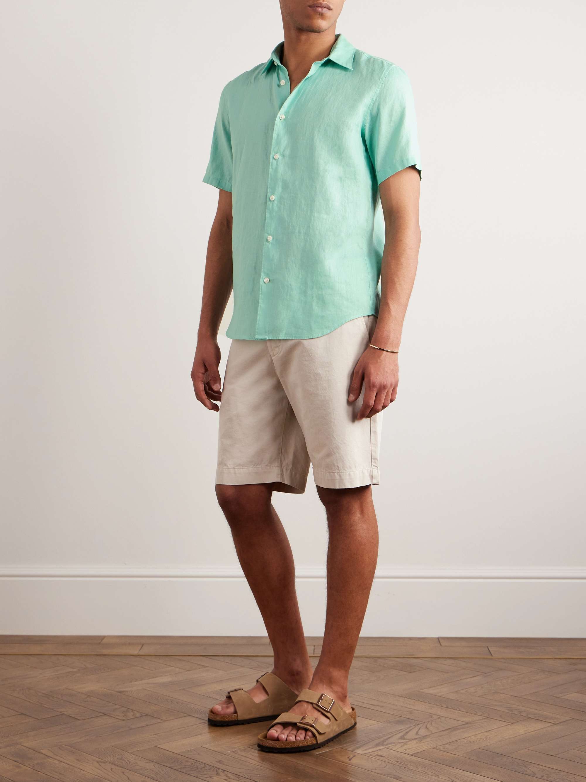 THEORY Irving Linen Shirt
