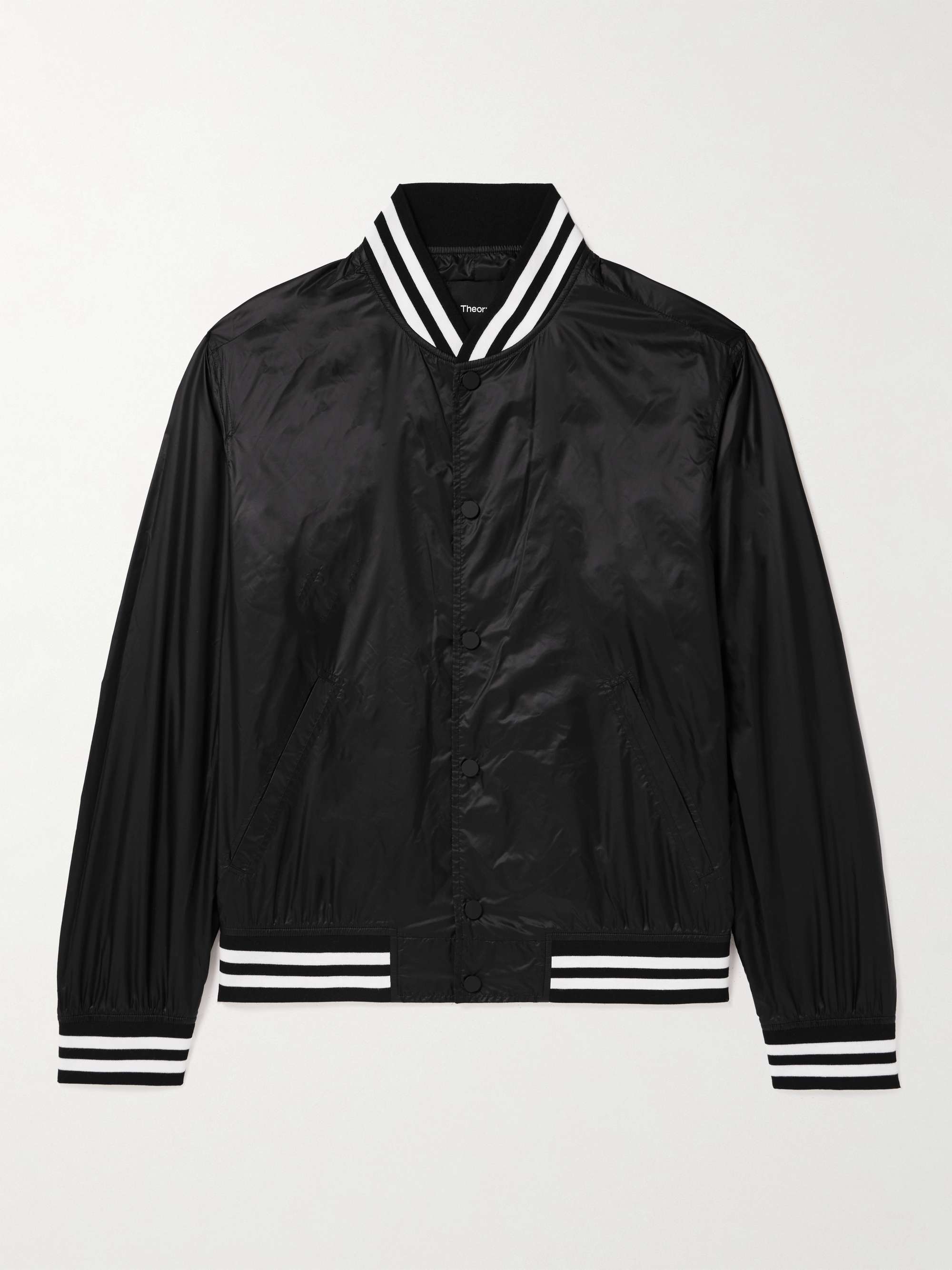 THEORY Shell Bomber Jacket for Men | MR PORTER