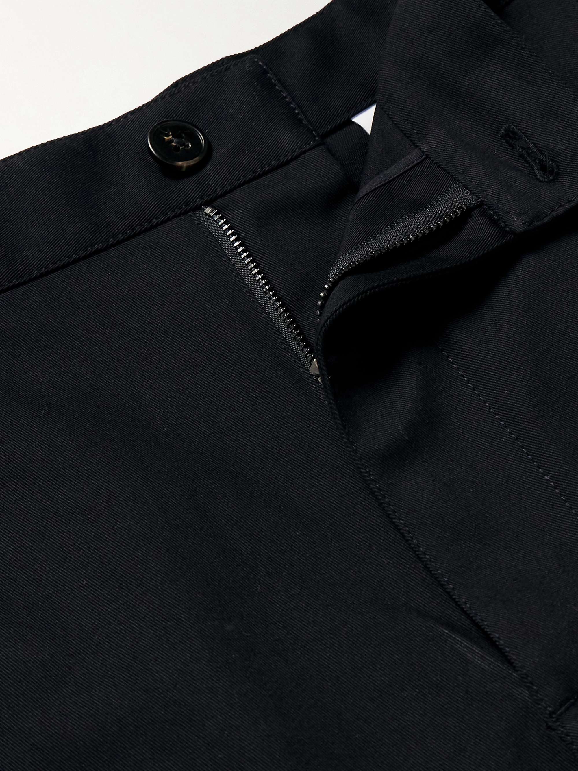 THEORY + Lucas Ossendrijver Straight-Leg Stretch-Cotton Twill Shorts ...