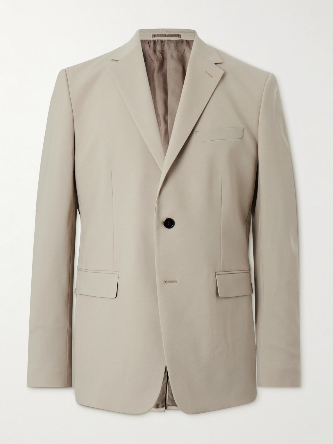 Theory Chambers Neoteric Twill Solid Suit Jacket In Bark