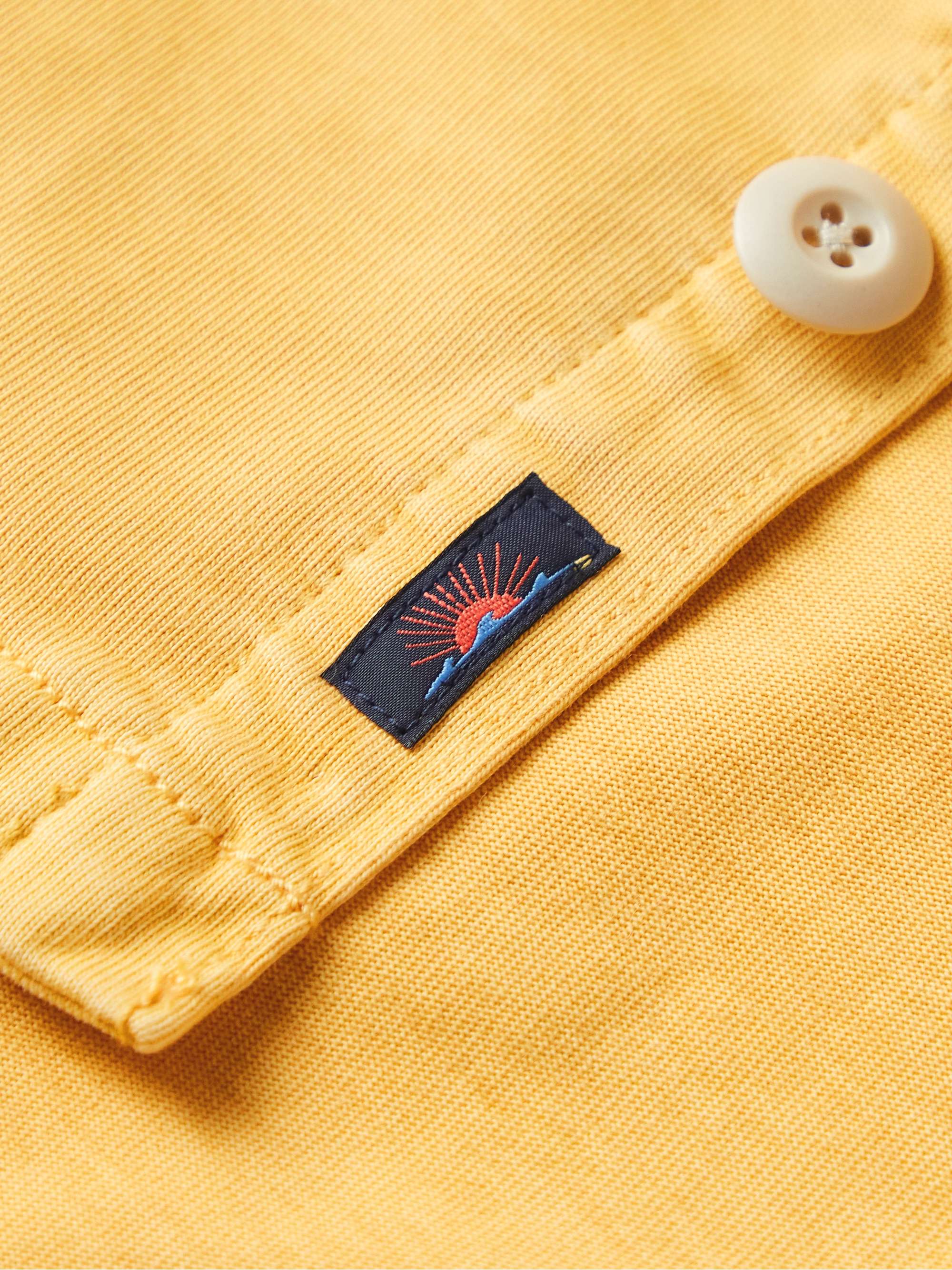 FAHERTY Cotton-Jersey Shirt Jacket