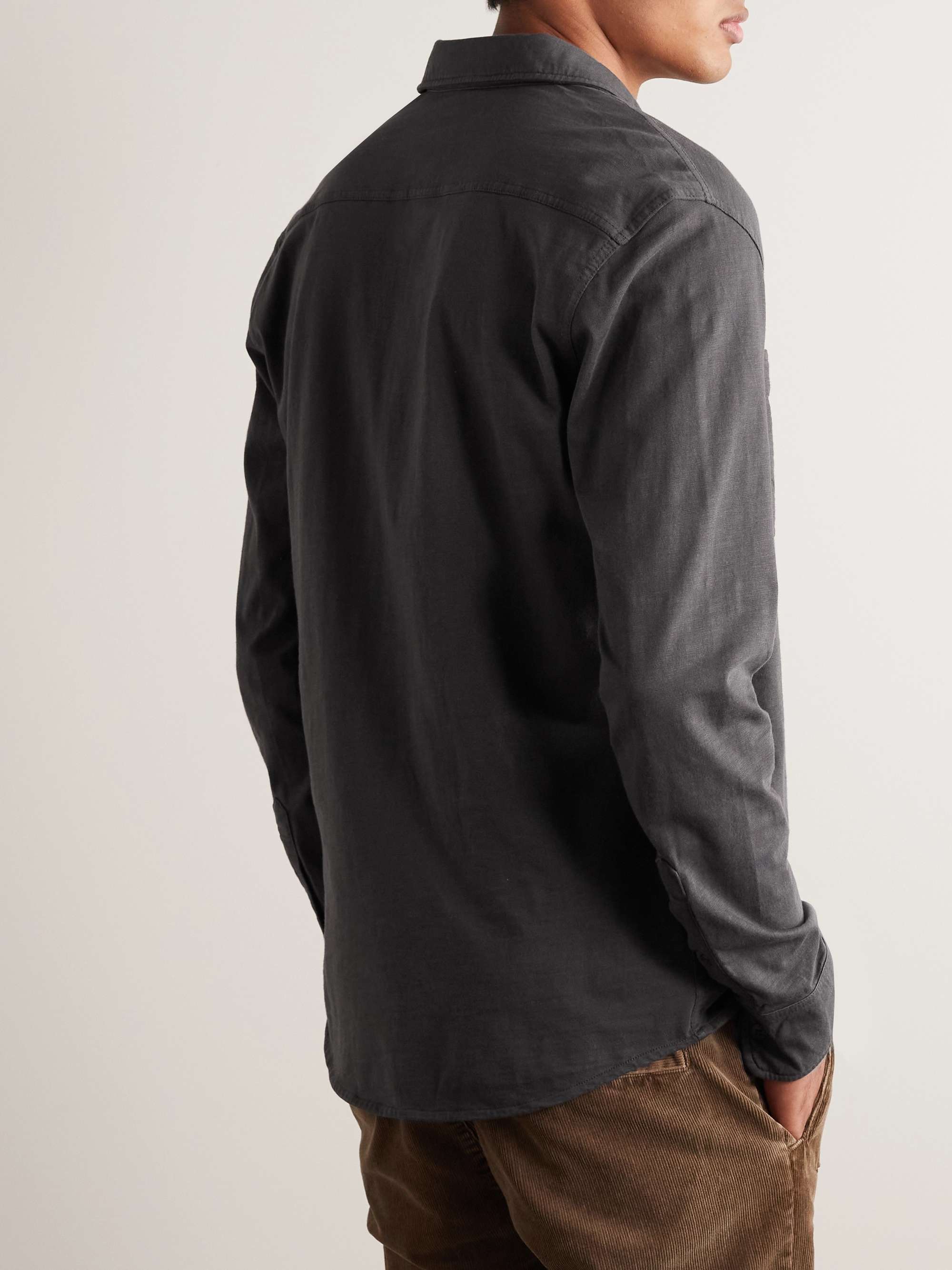 FAHERTY Organic Cotton-Jersey Shirt