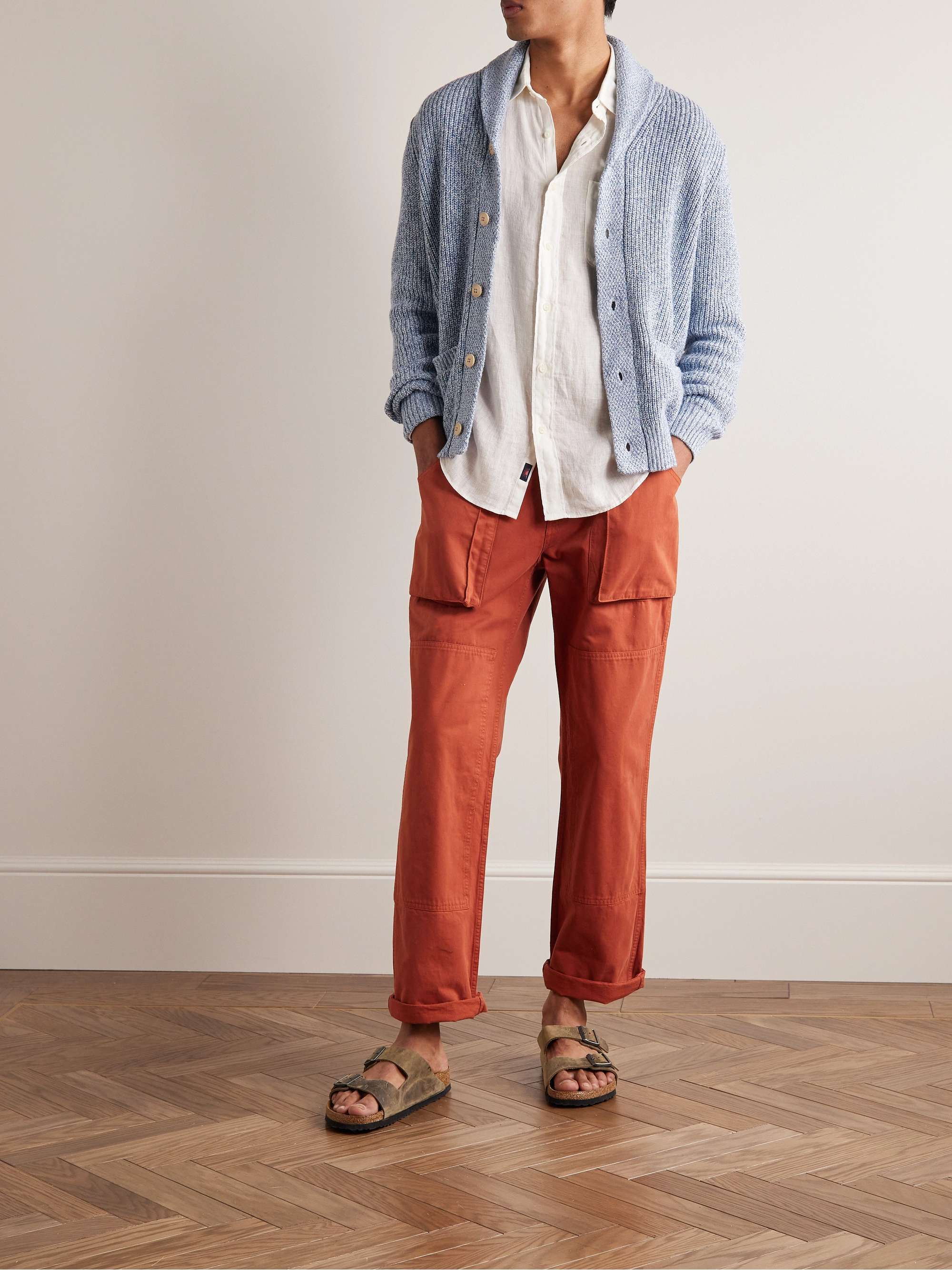 FAHERTY Laguna Linen Shirt for Men