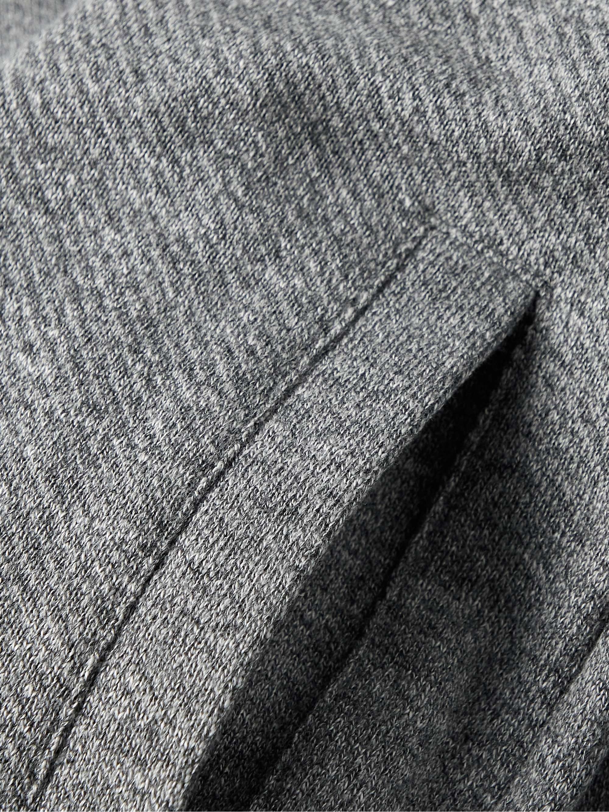 FAHERTY Inlet Shawl-Collar Cotton-Blend Cardigan