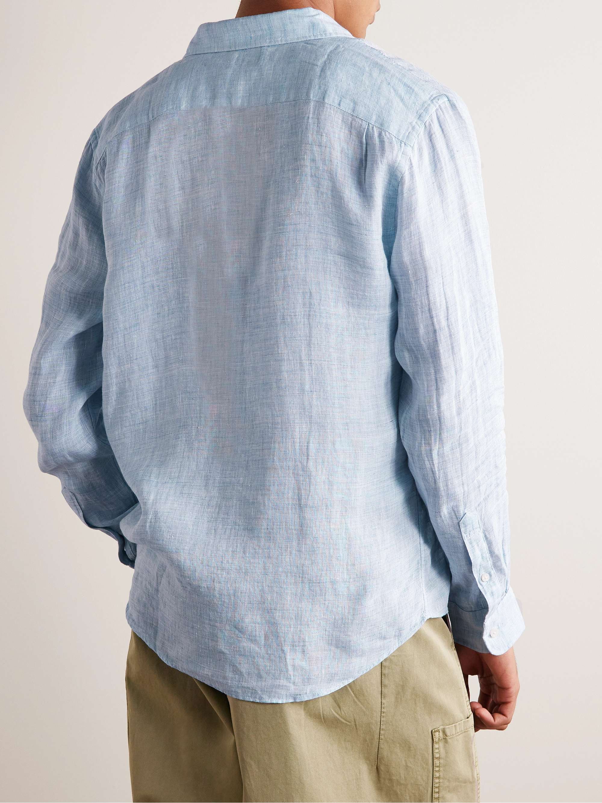 FAHERTY Laguna Linen Shirt | MR PORTER