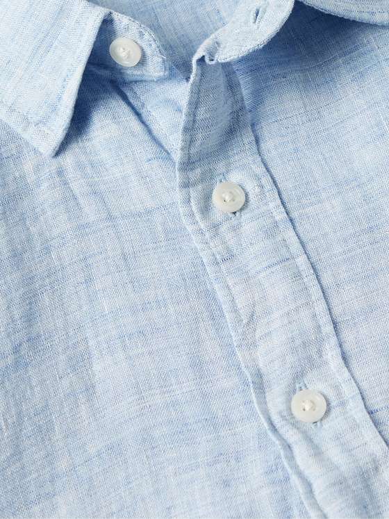FAHERTY Laguna Linen Shirt for Men | MR PORTER
