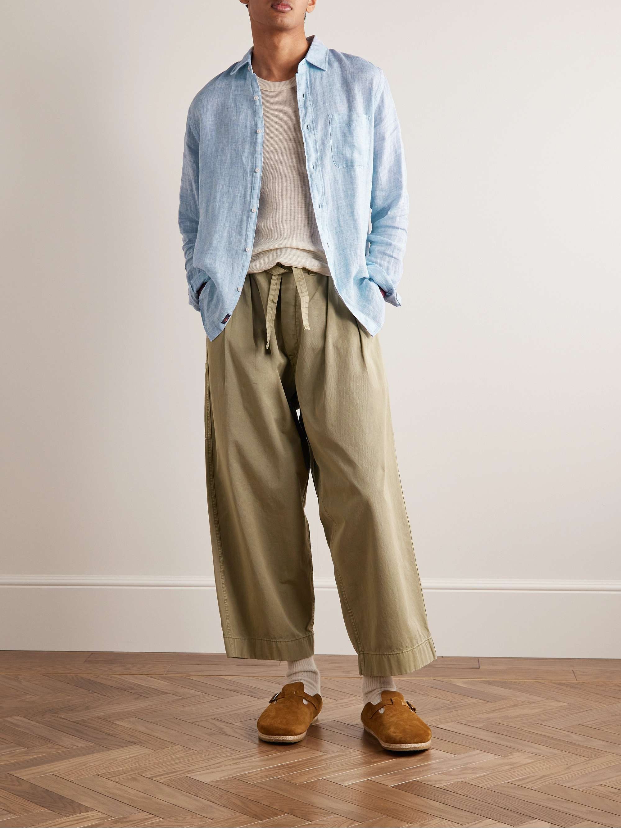 FAHERTY Laguna Linen Shirt