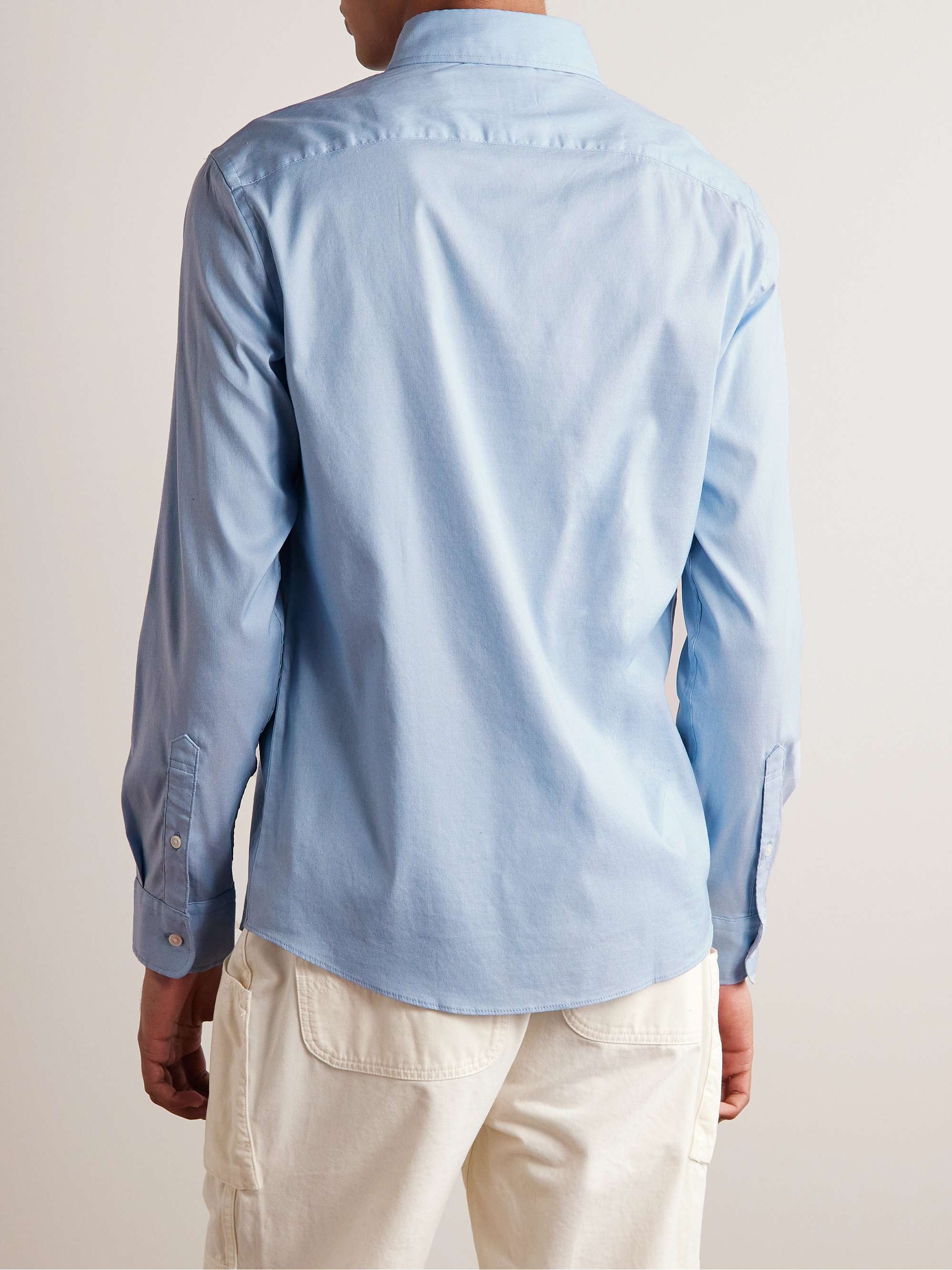 FAHERTY Movement Stretch Supima Cotton-Blend Shirt