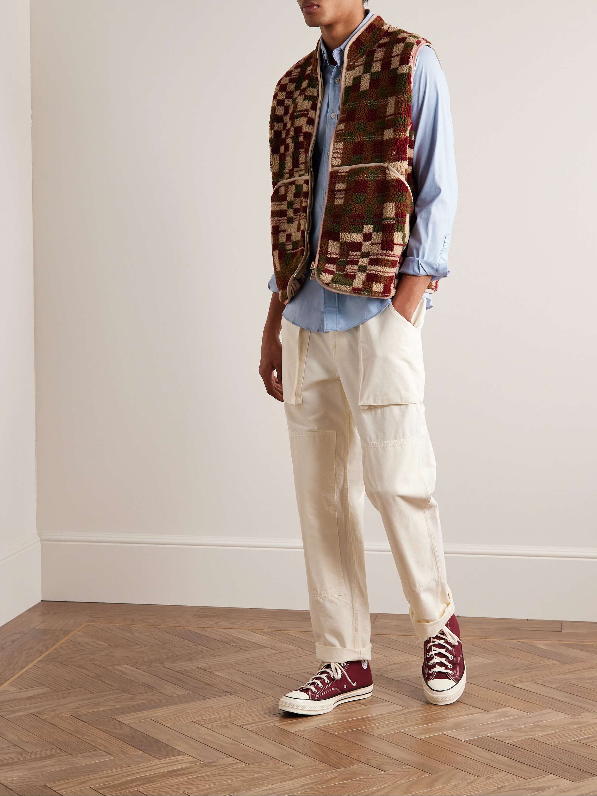 FAHERTY Movement Stretch Supima Cotton-Blend Shirt
