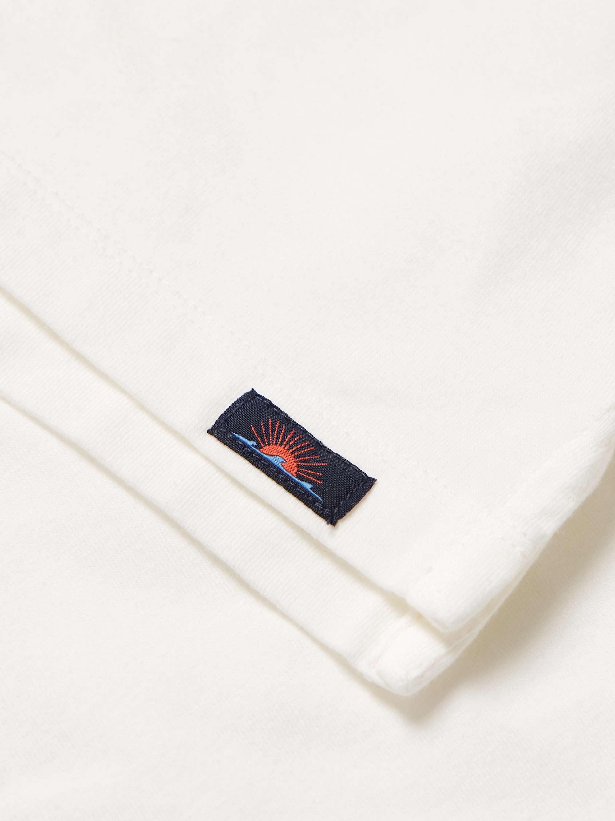 FAHERTY Movement Stretch Cotton and Modal-Blend Jersey Polo Shirt