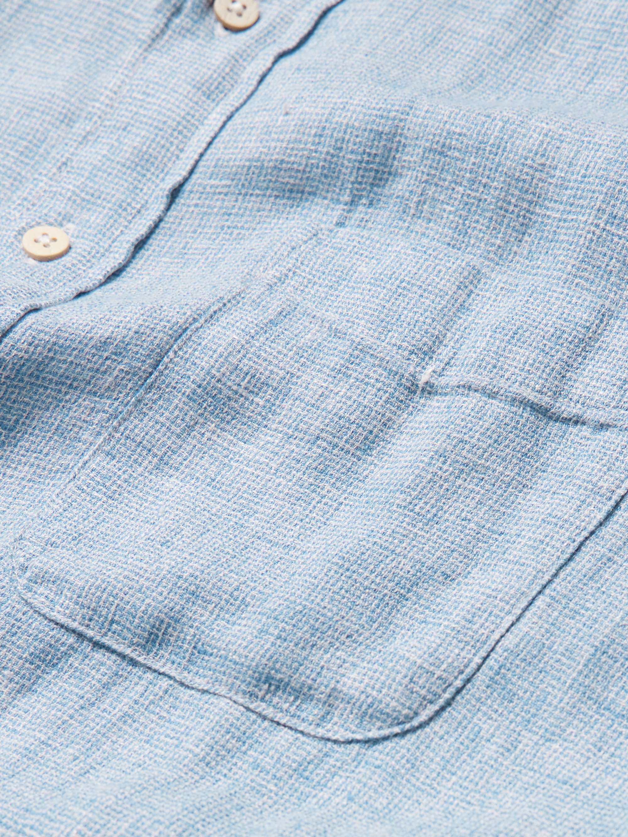 FAHERTY Laguna Mélange Linen Shirt