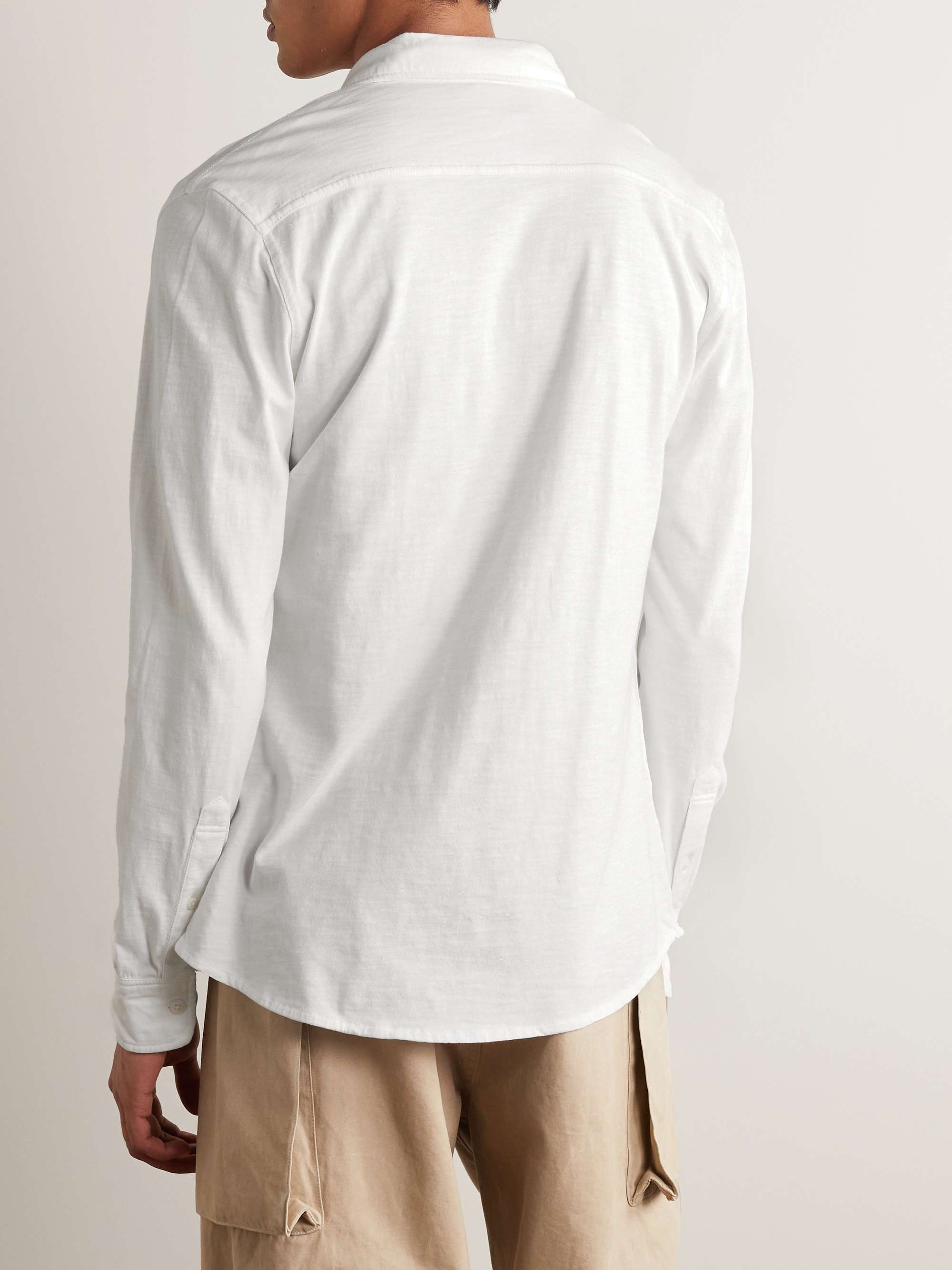 FAHERTY Organic Cotton-Jersey Shirt for Men | MR PORTER
