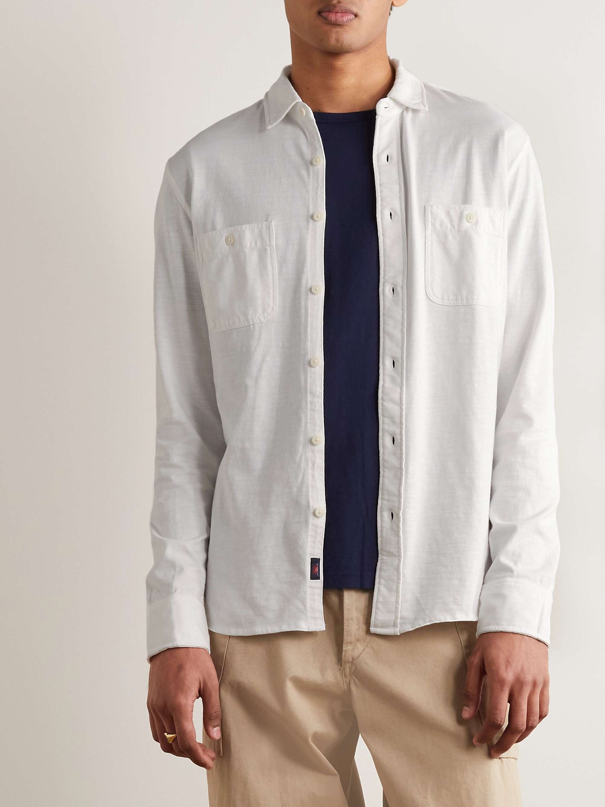 FAHERTY Organic Cotton-Jersey Shirt