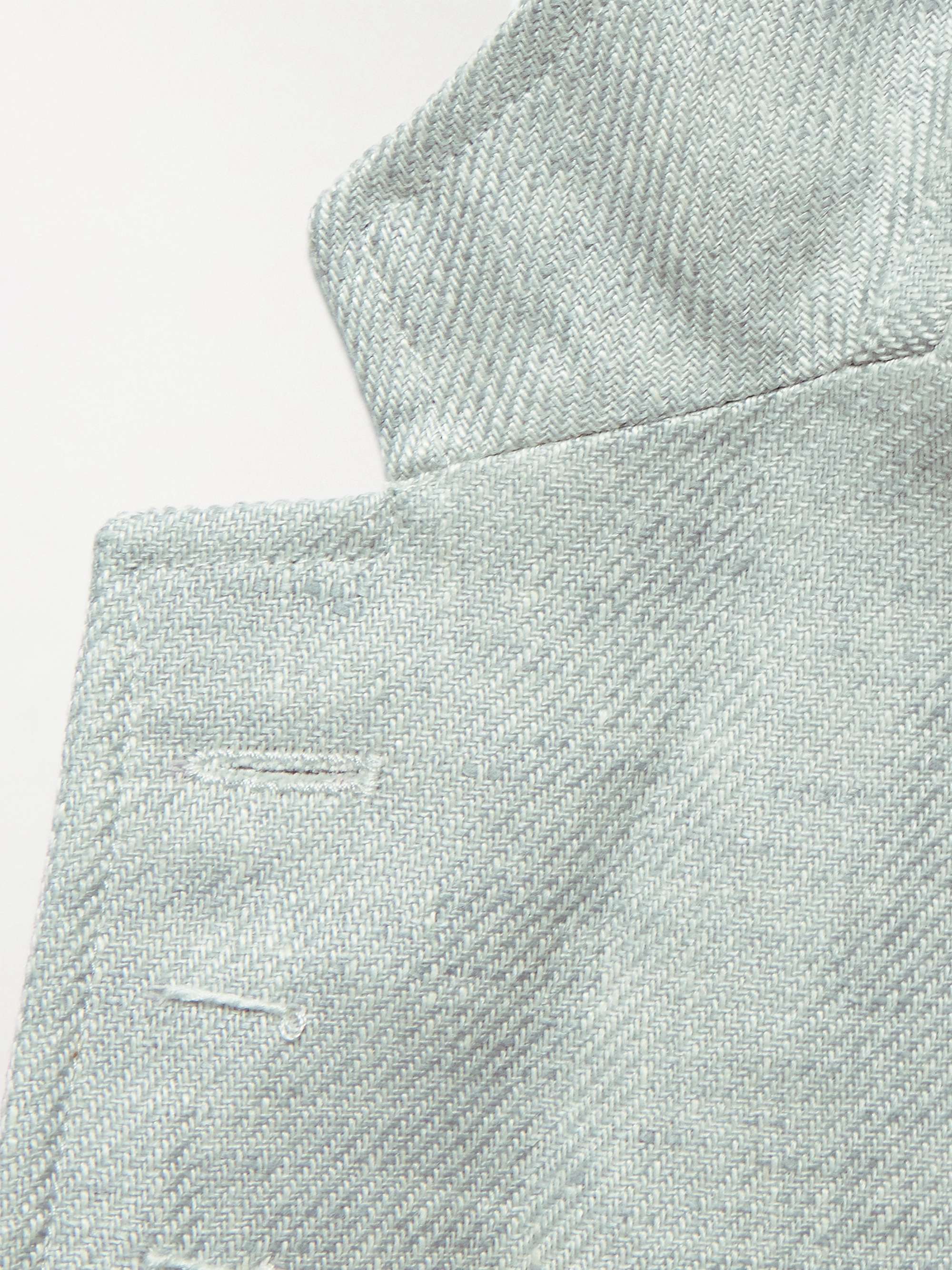 OLIVER SPENCER Fairway Linen Suit Jacket