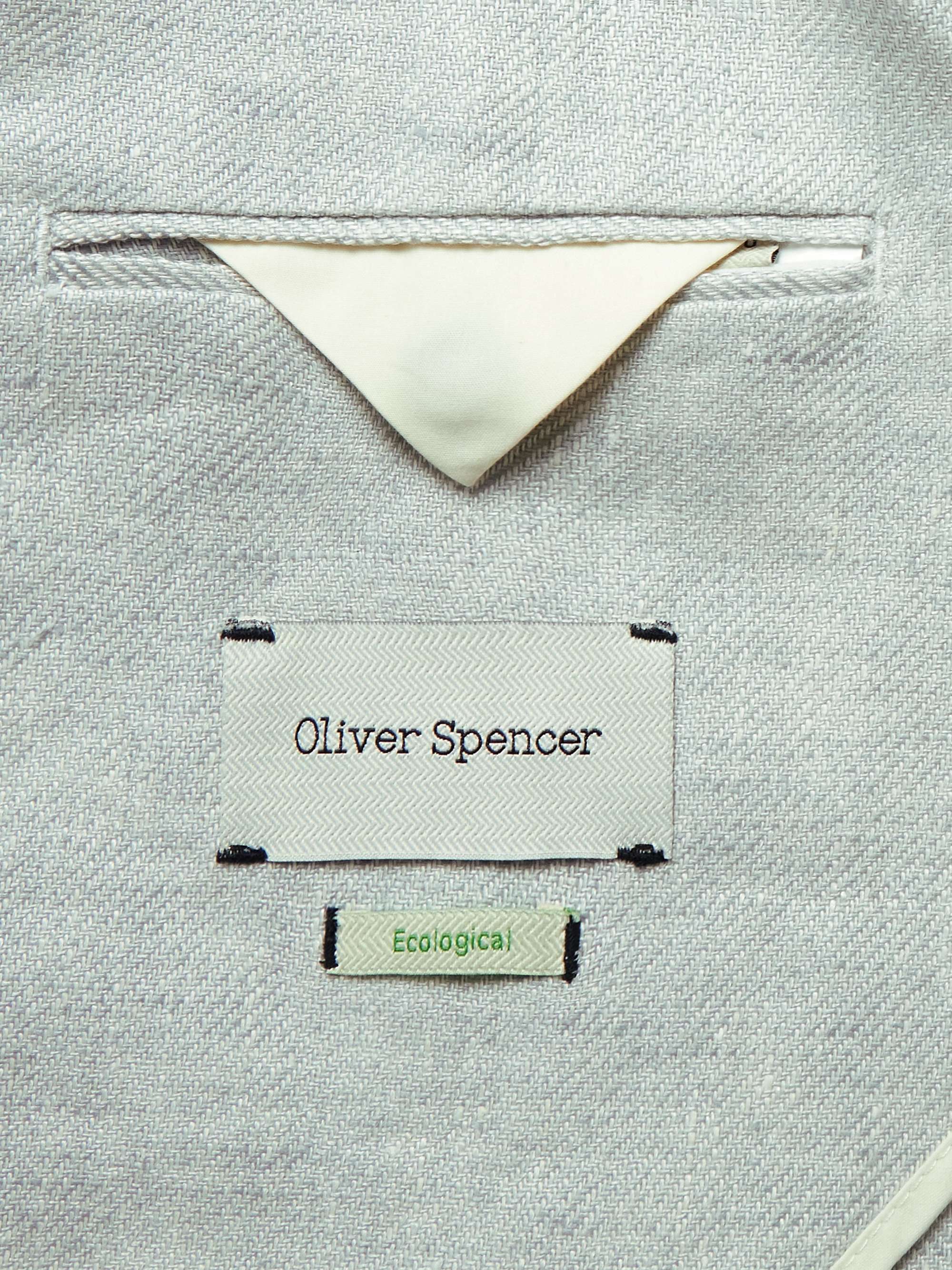 OLIVER SPENCER Fairway Linen Suit Jacket