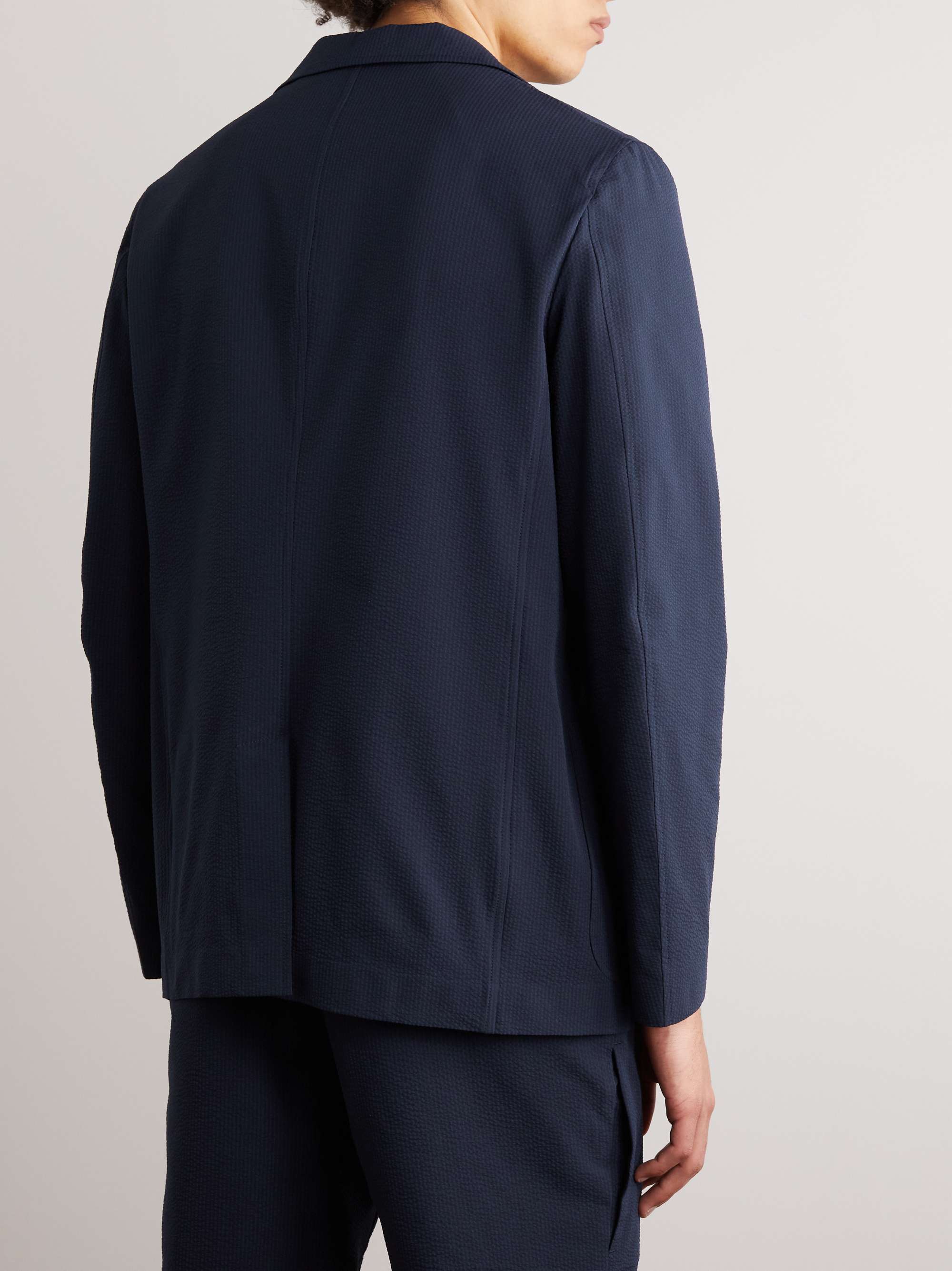 INCOTEX Seersucker Blazer