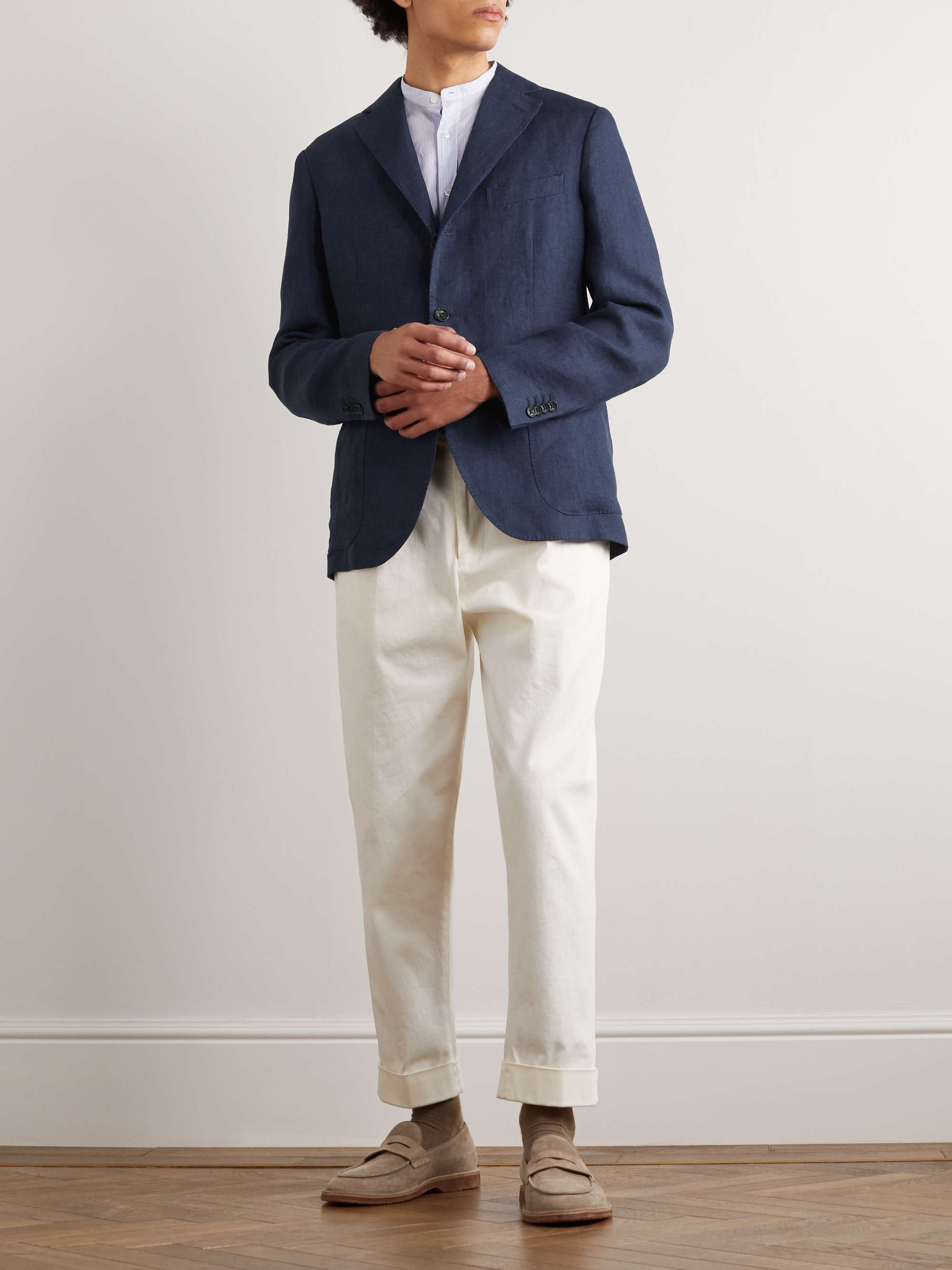 INCOTEX Slim-Fit Linen Blazer for Men | MR PORTER