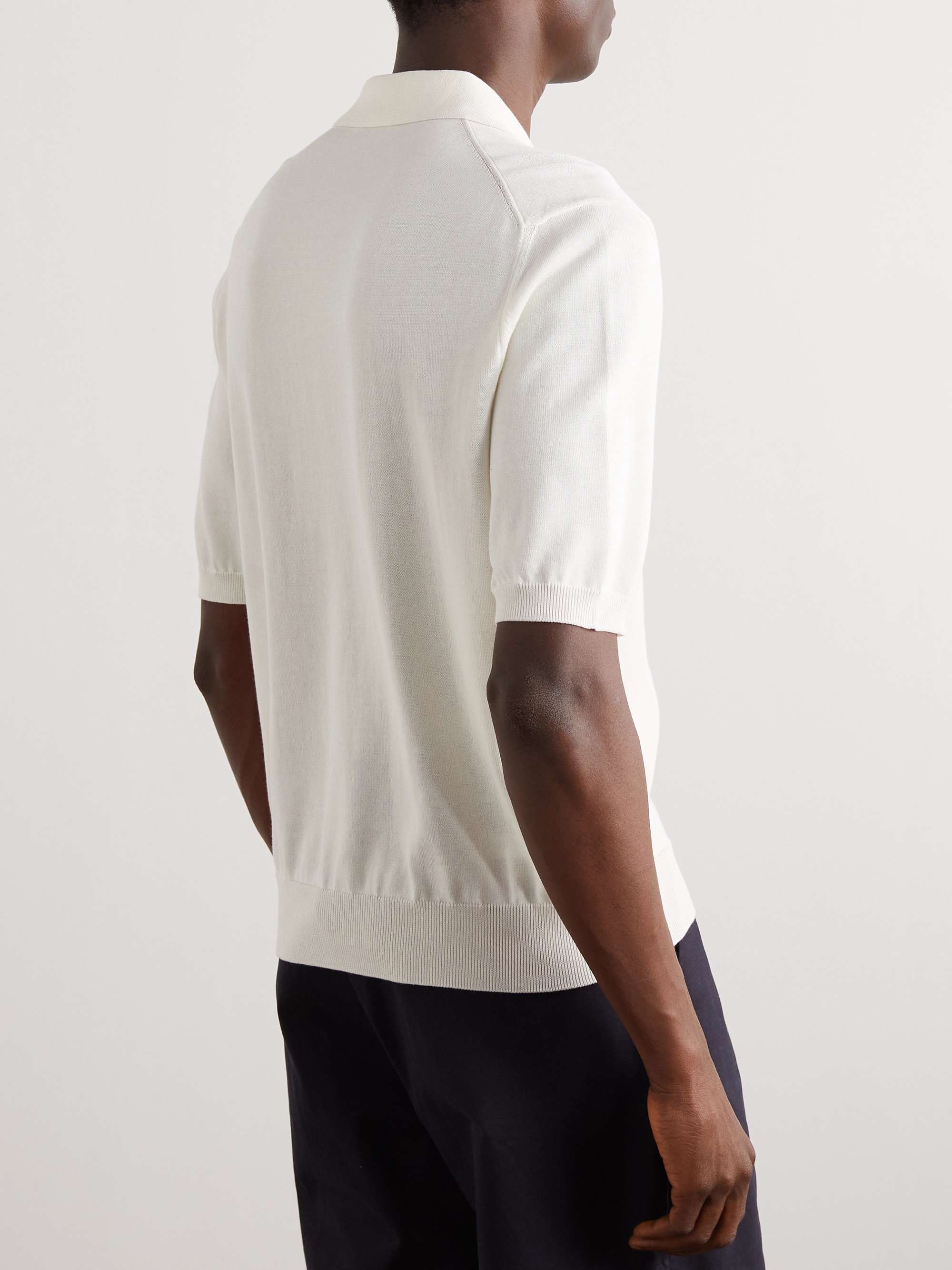INCOTEX Slim-Fit Cotton Polo Shirt