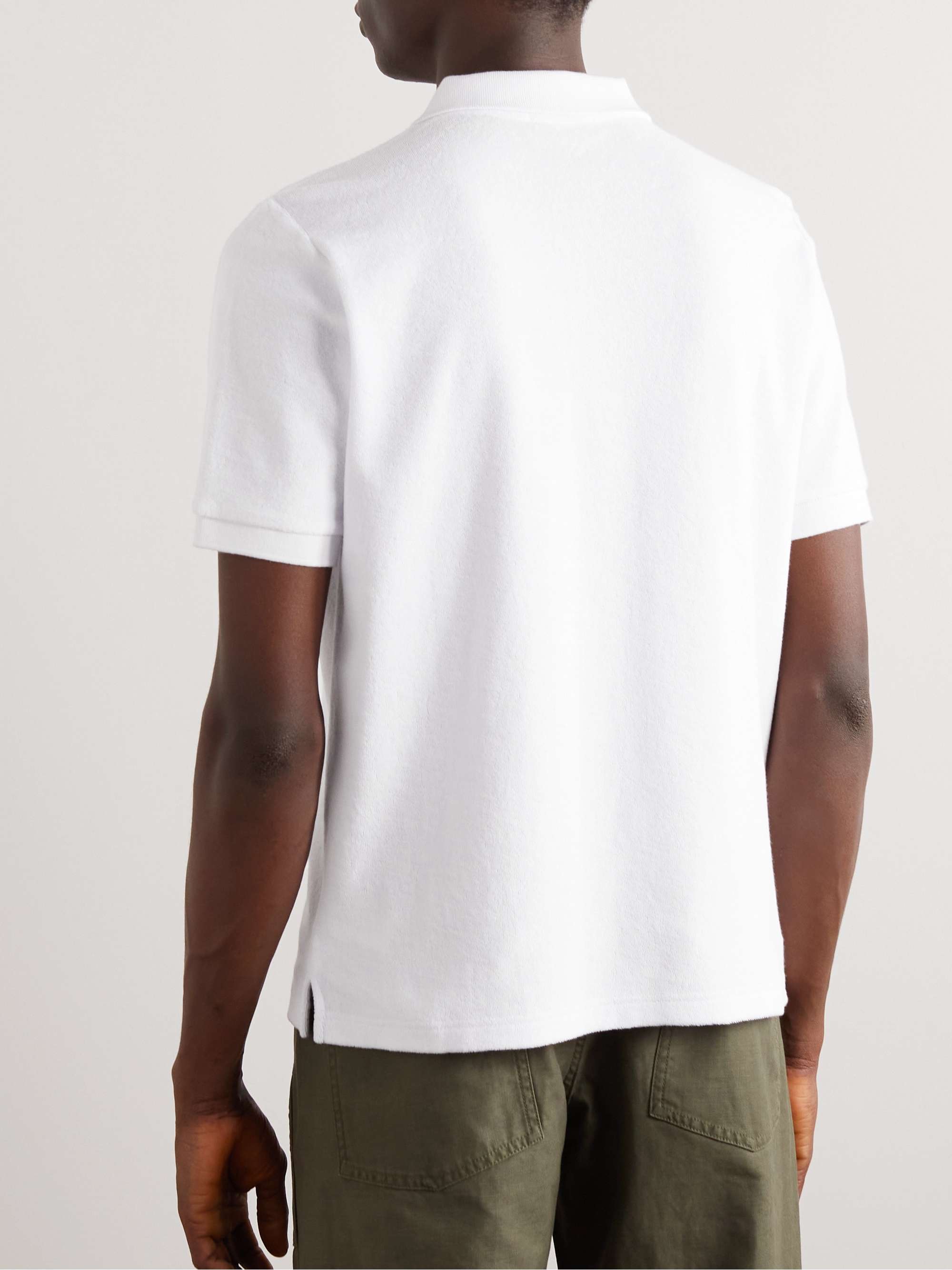INCOTEX Cotton-Terry Polo Shirt for Men | MR PORTER