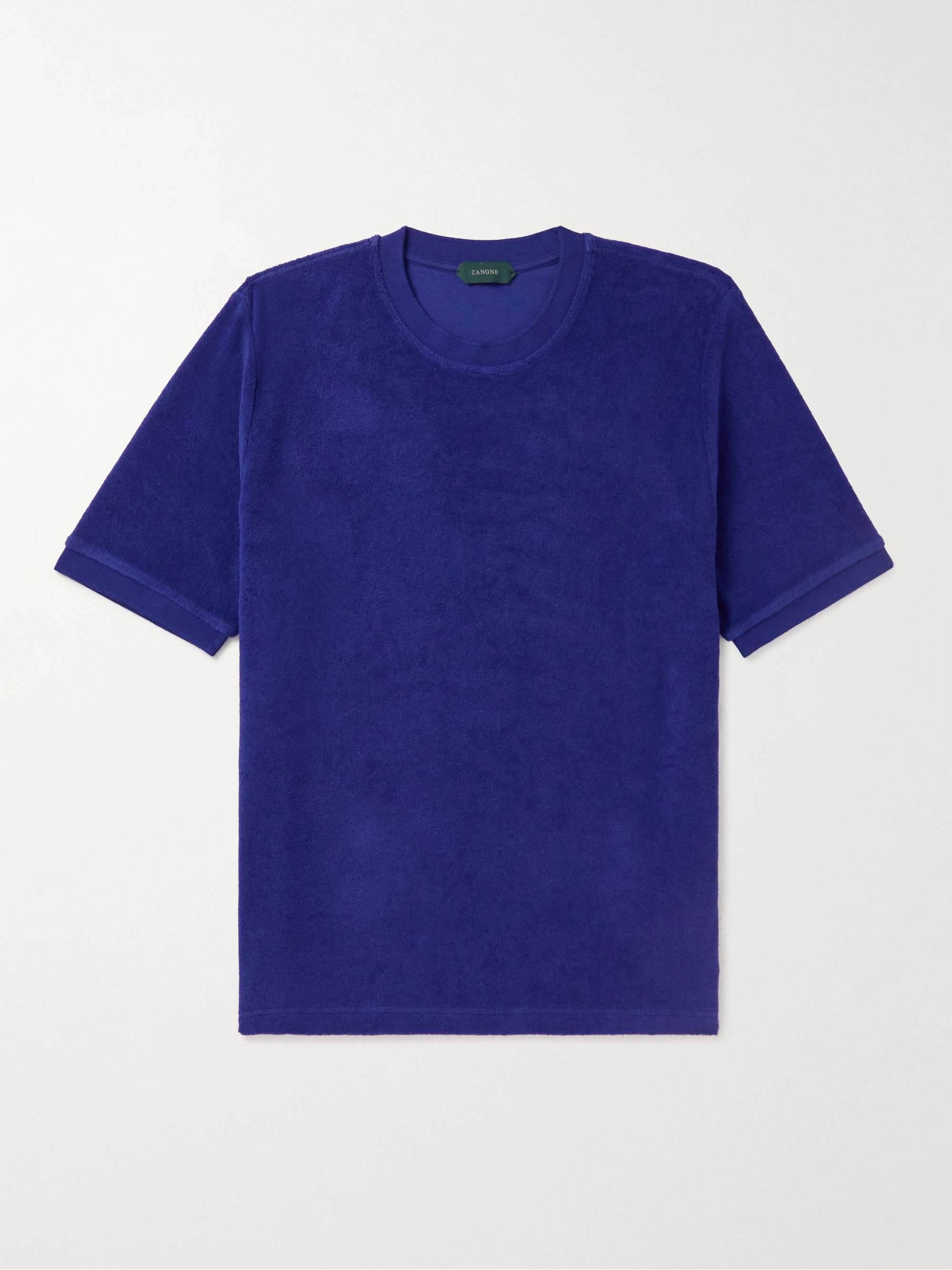 INCOTEX Cotton-Terry T-Shirt for Men | MR PORTER