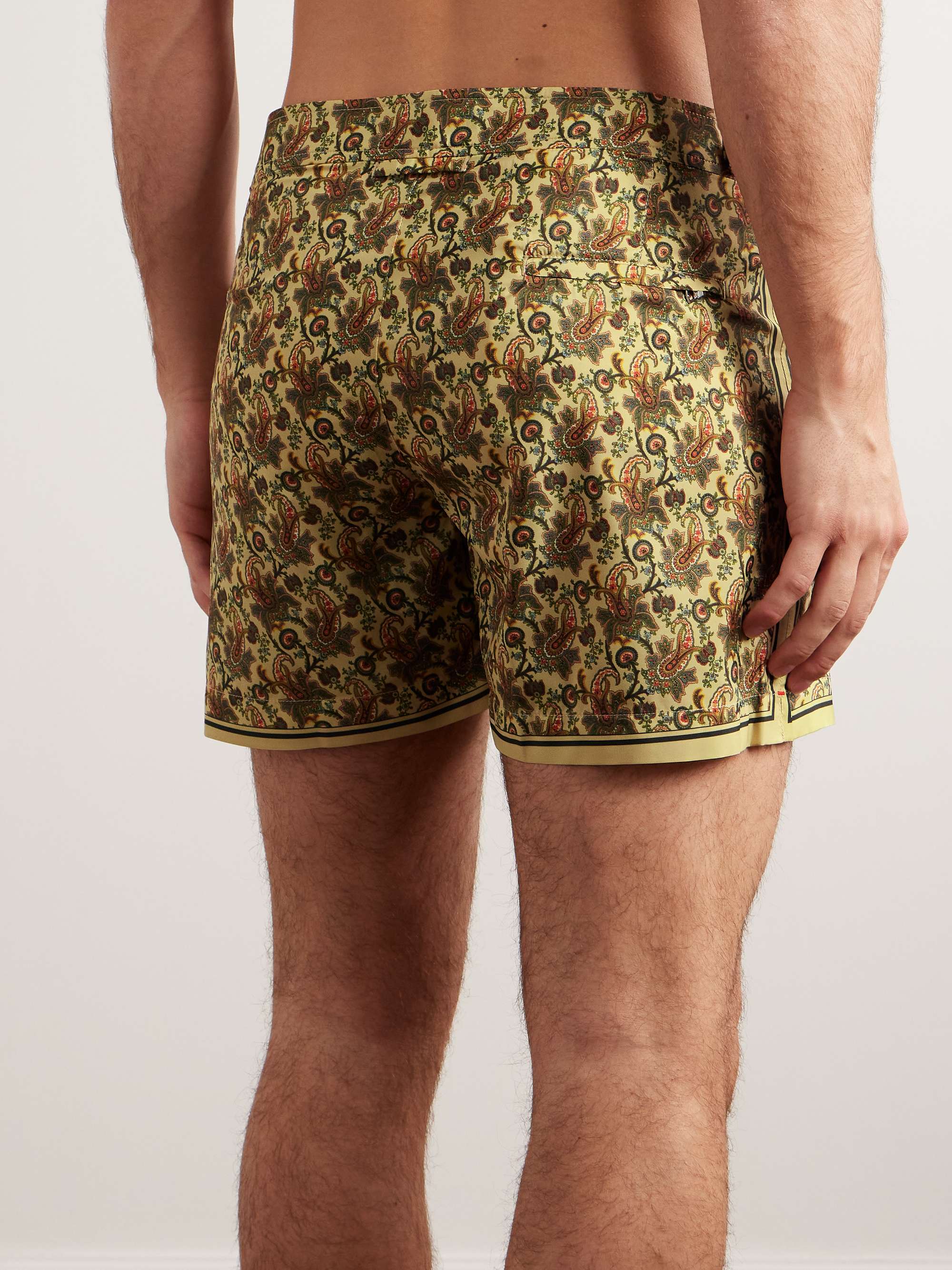ORLEBAR BROWN Setter Straight-Leg Printed Mid-Length Recycled Swim Shorts