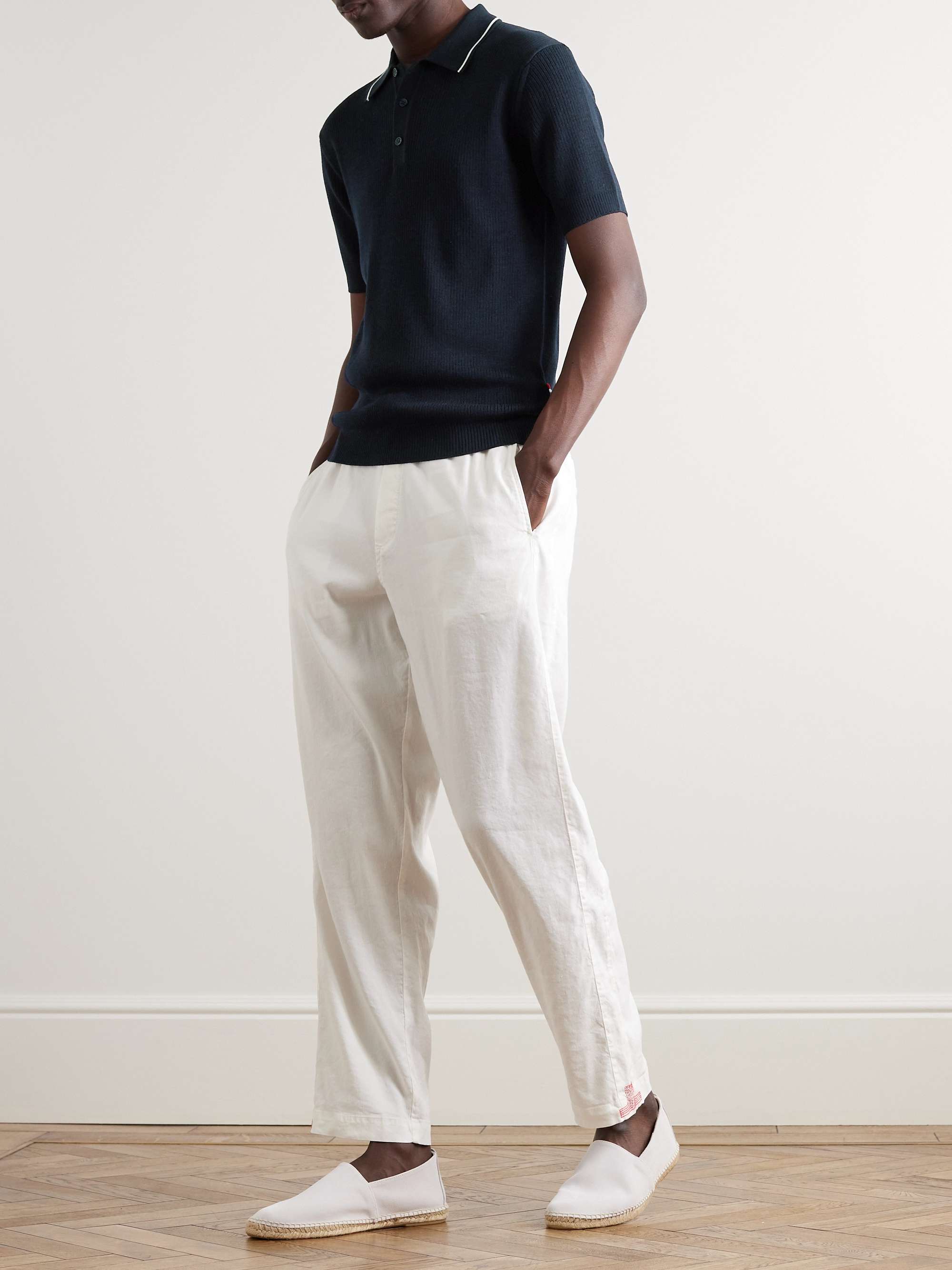ORLEBAR BROWN Maranon Slim-Fit Merino Wool Polo Shirt