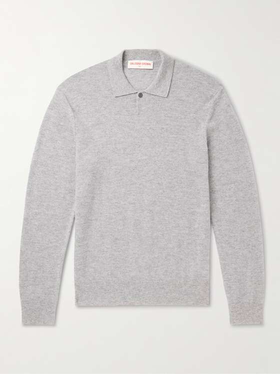 mrporter.com | Slim-Fit Cashmere Polo Shirt