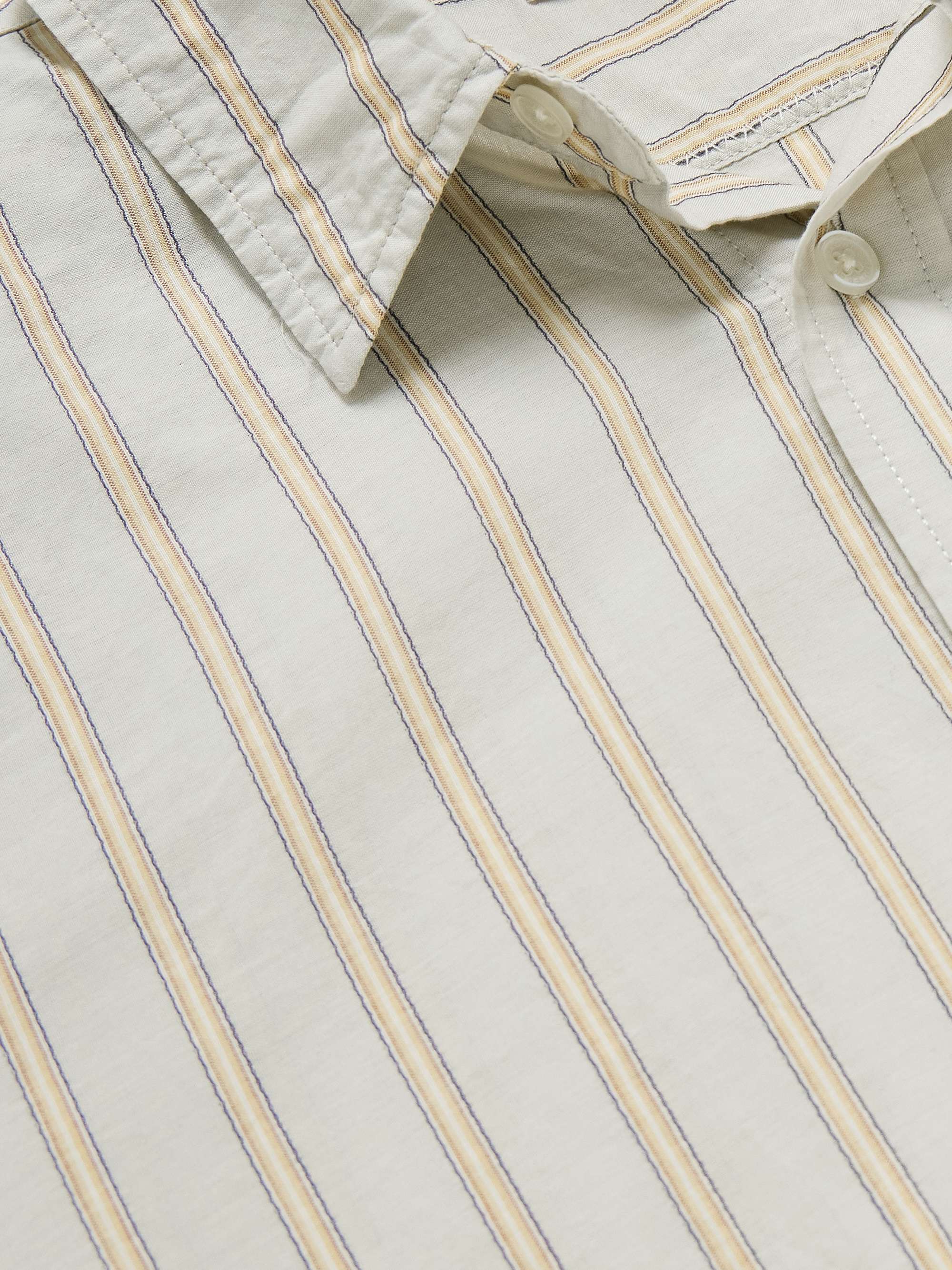 ORLEBAR BROWN Grassmore Striped Cotton Shirt