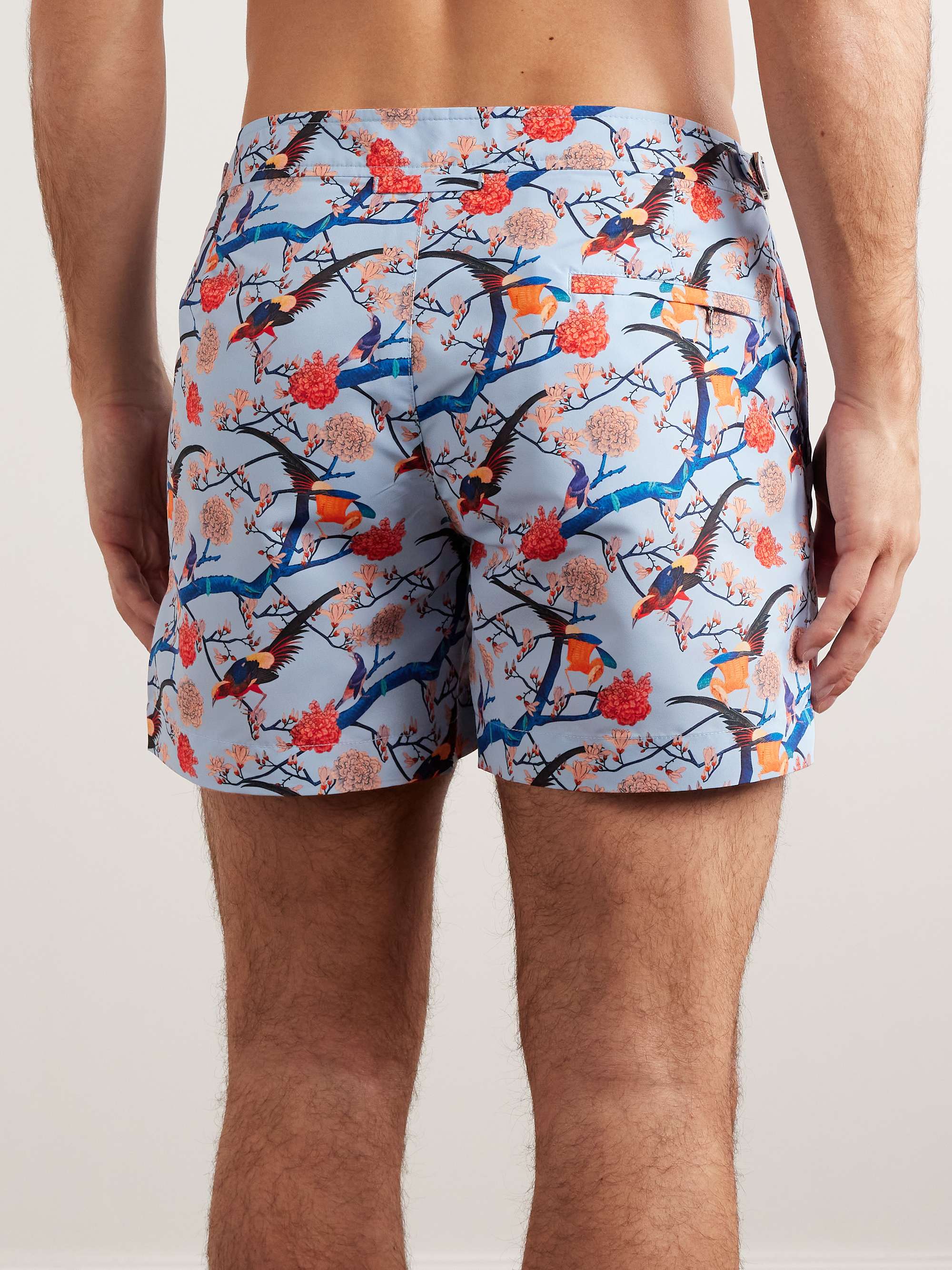 ORLEBAR BROWN Setter Straight-Leg Printed Mid-Length Swim Shorts