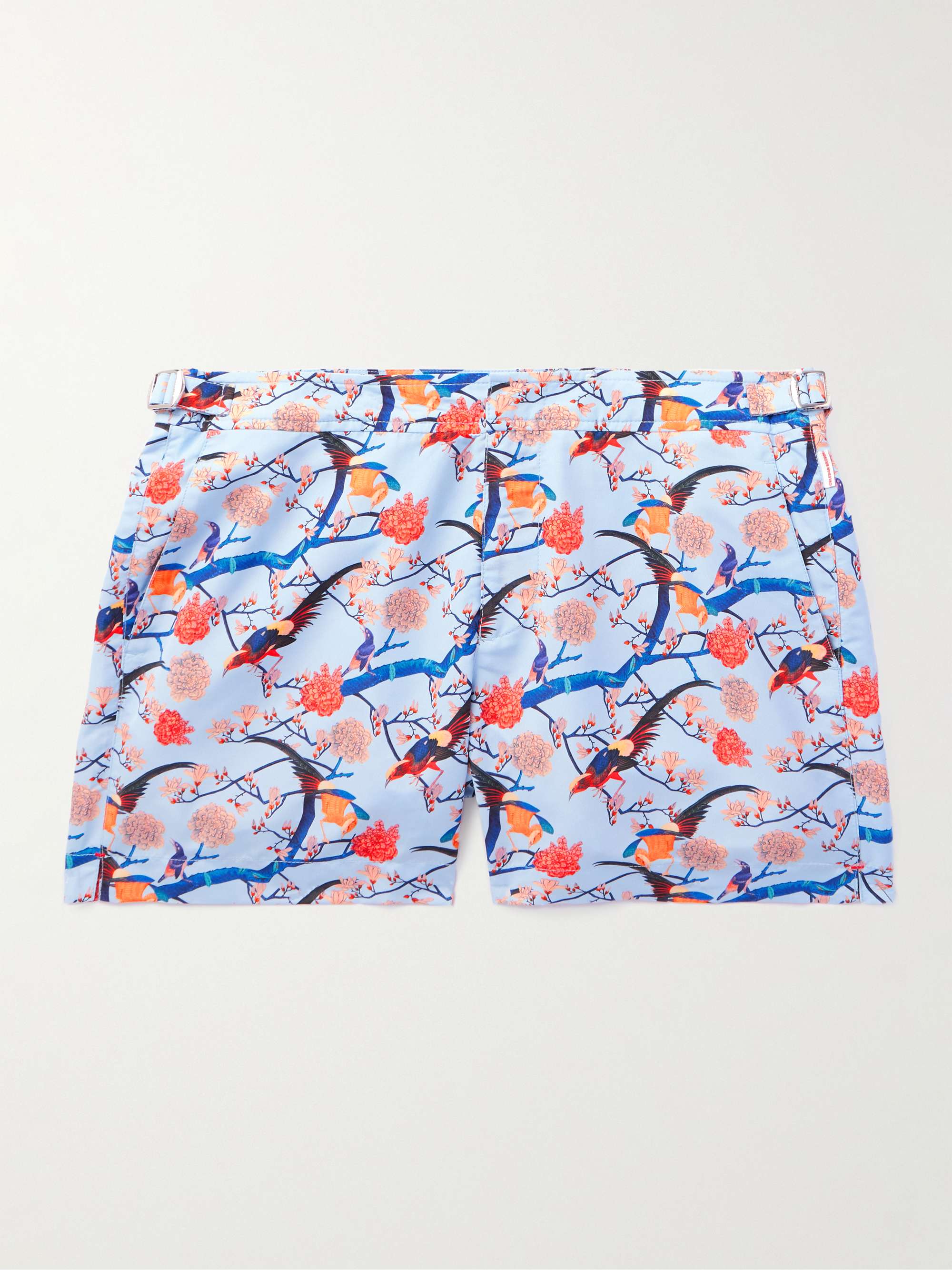 ORLEBAR BROWN Setter Straight-Leg Printed Mid-Length Swim Shorts
