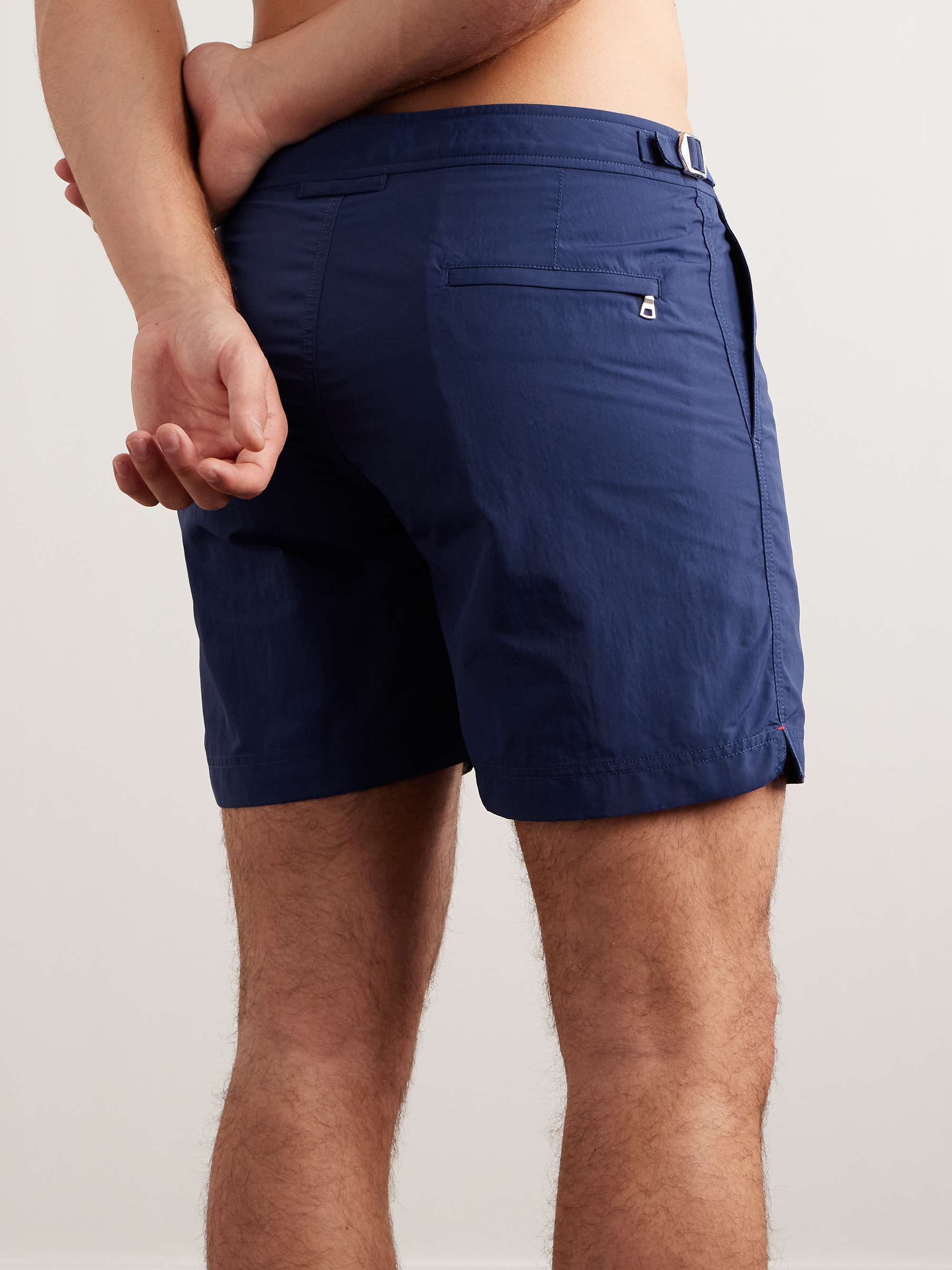 ORLEBAR BROWN Bulldog Straight-Leg Mid-Length Swim Shorts