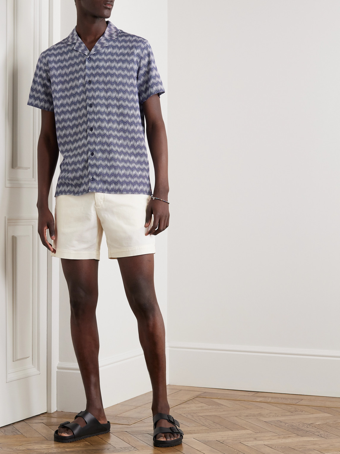 Bulldog Slim-Fit Cotton-Blend Twill Shorts — 2