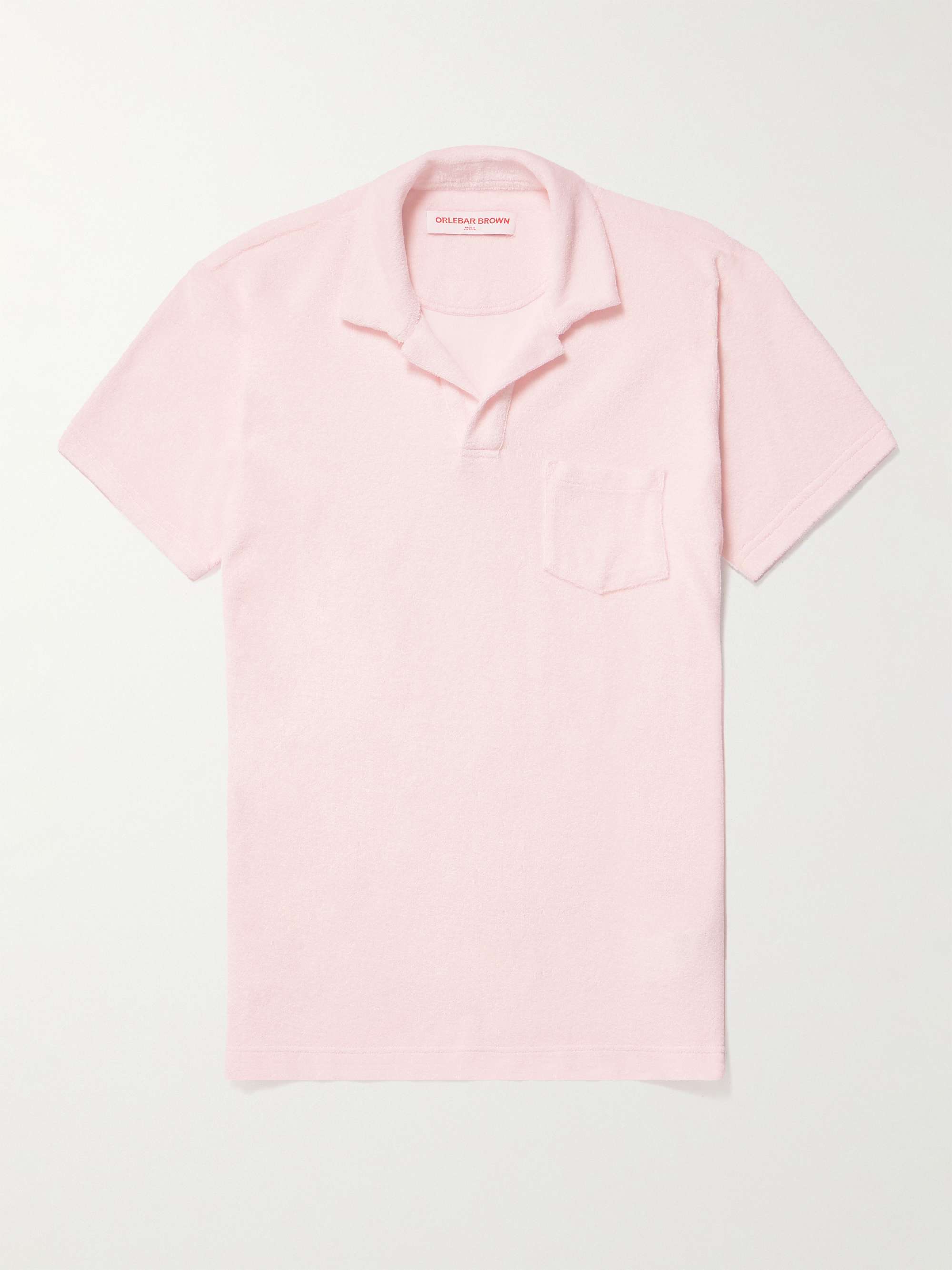 ORLEBAR BROWN Cotton-Terry Polo Shirt