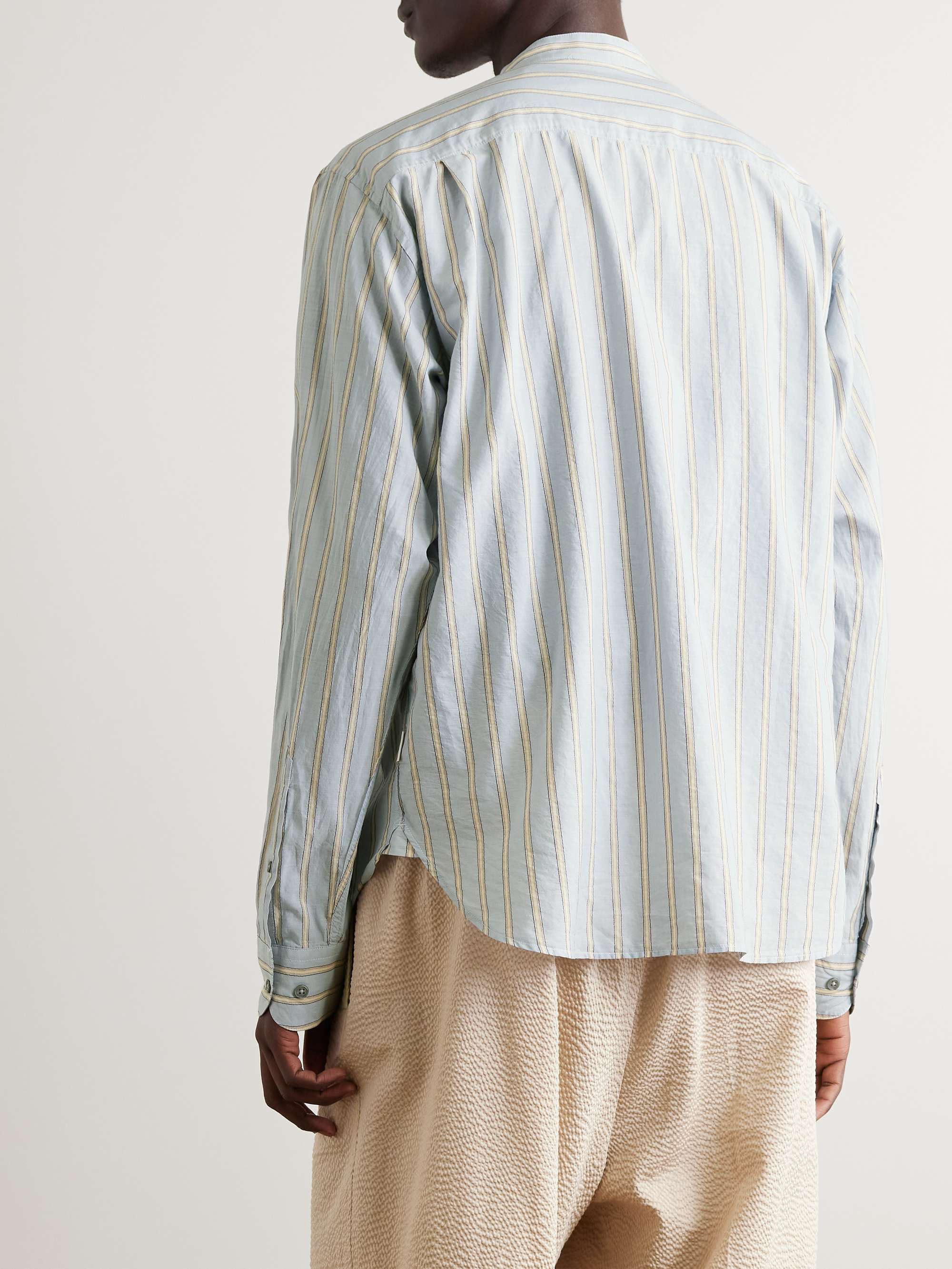 ORLEBAR BROWN Dekker Striped Cotton Shirt