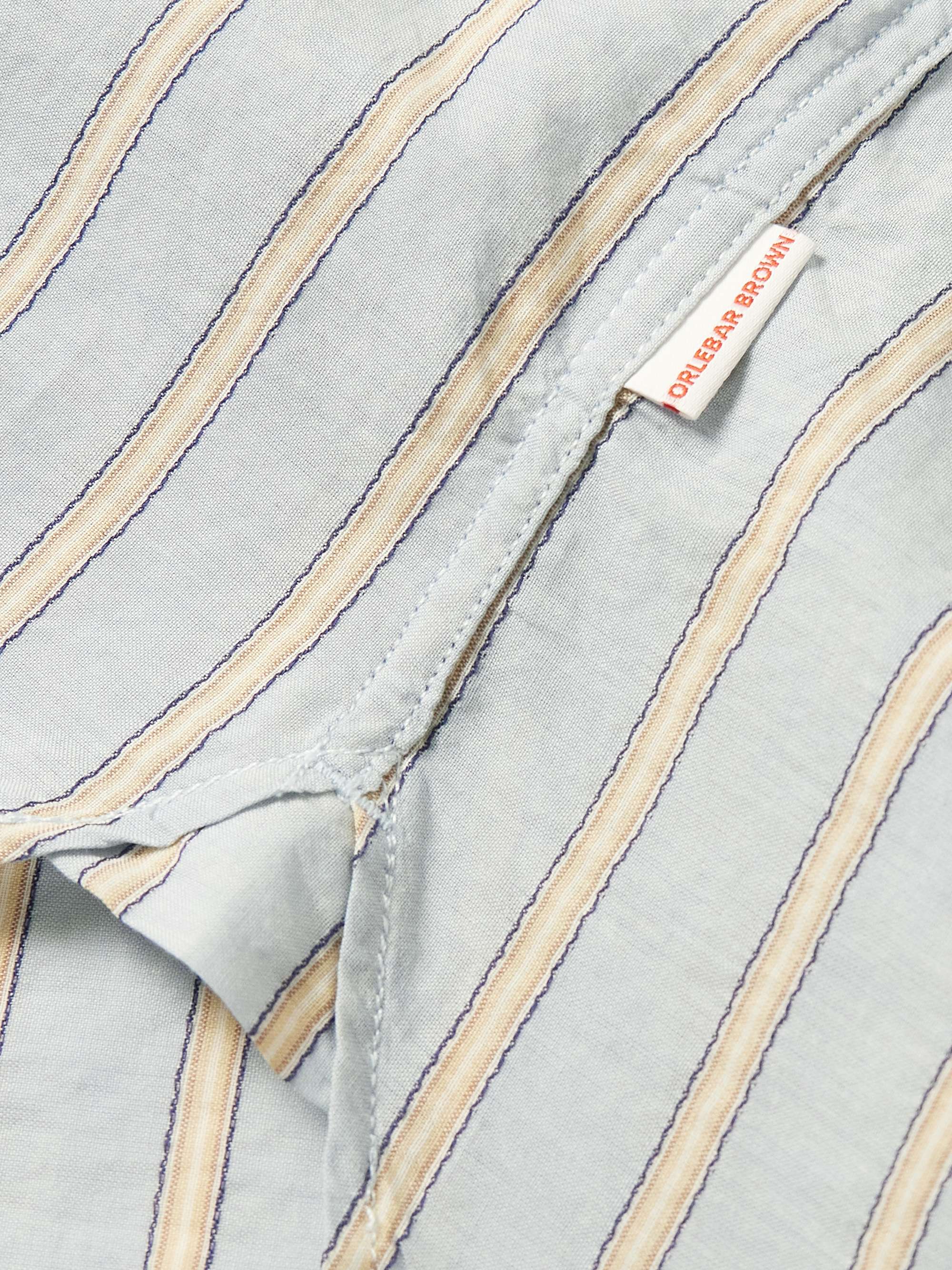 ORLEBAR BROWN Dekker Striped Cotton Shirt