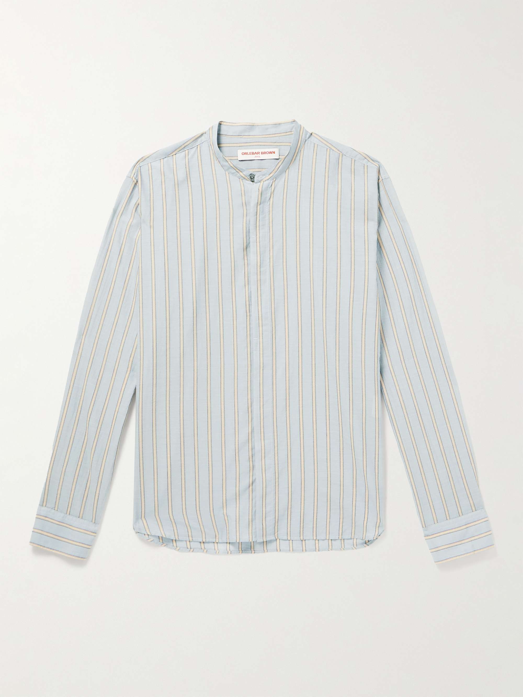 ORLEBAR BROWN Dekker Striped Cotton Shirt