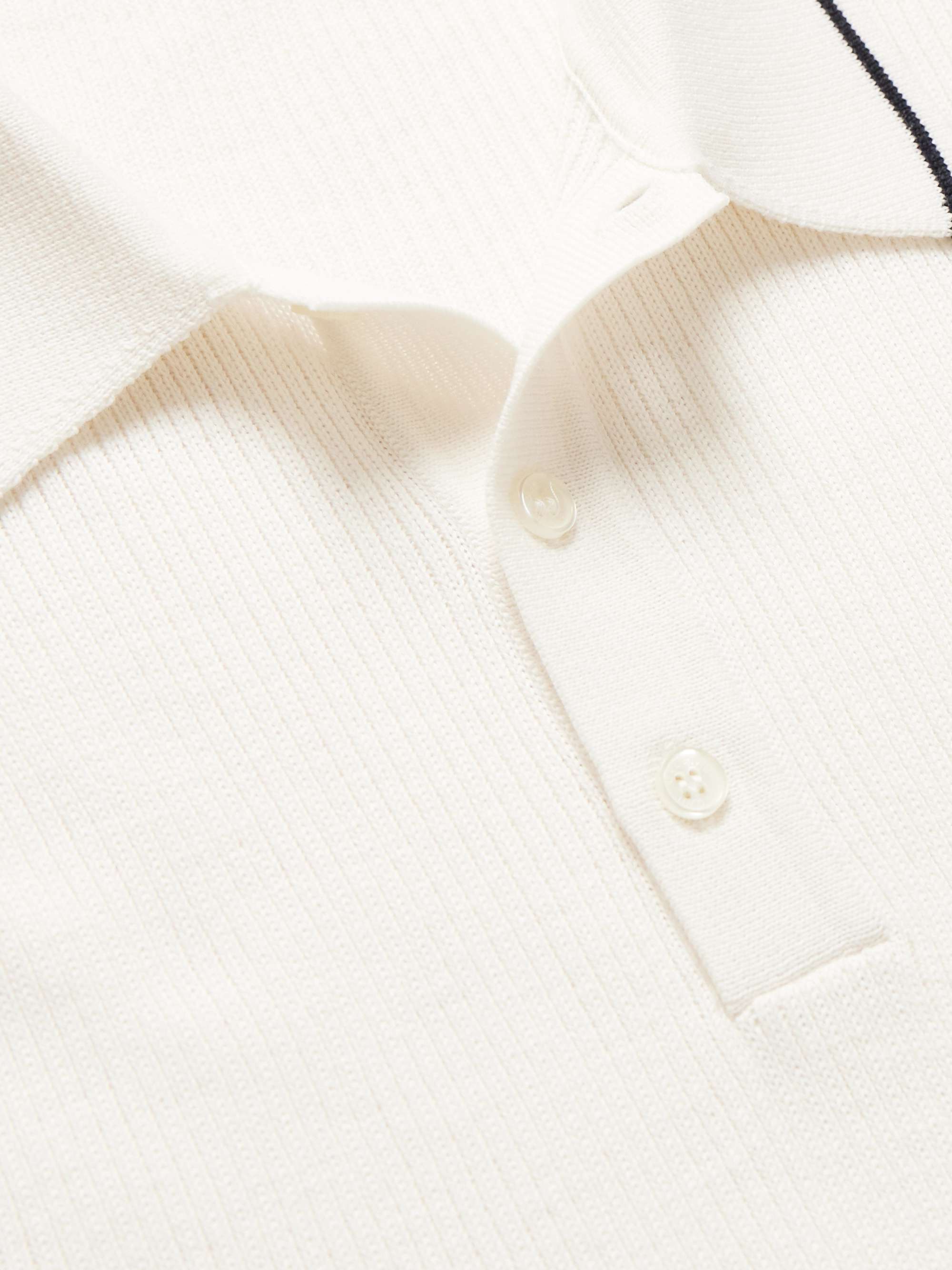 ORLEBAR BROWN Maranon Slim-Fit Merino Wool Polo Shirt