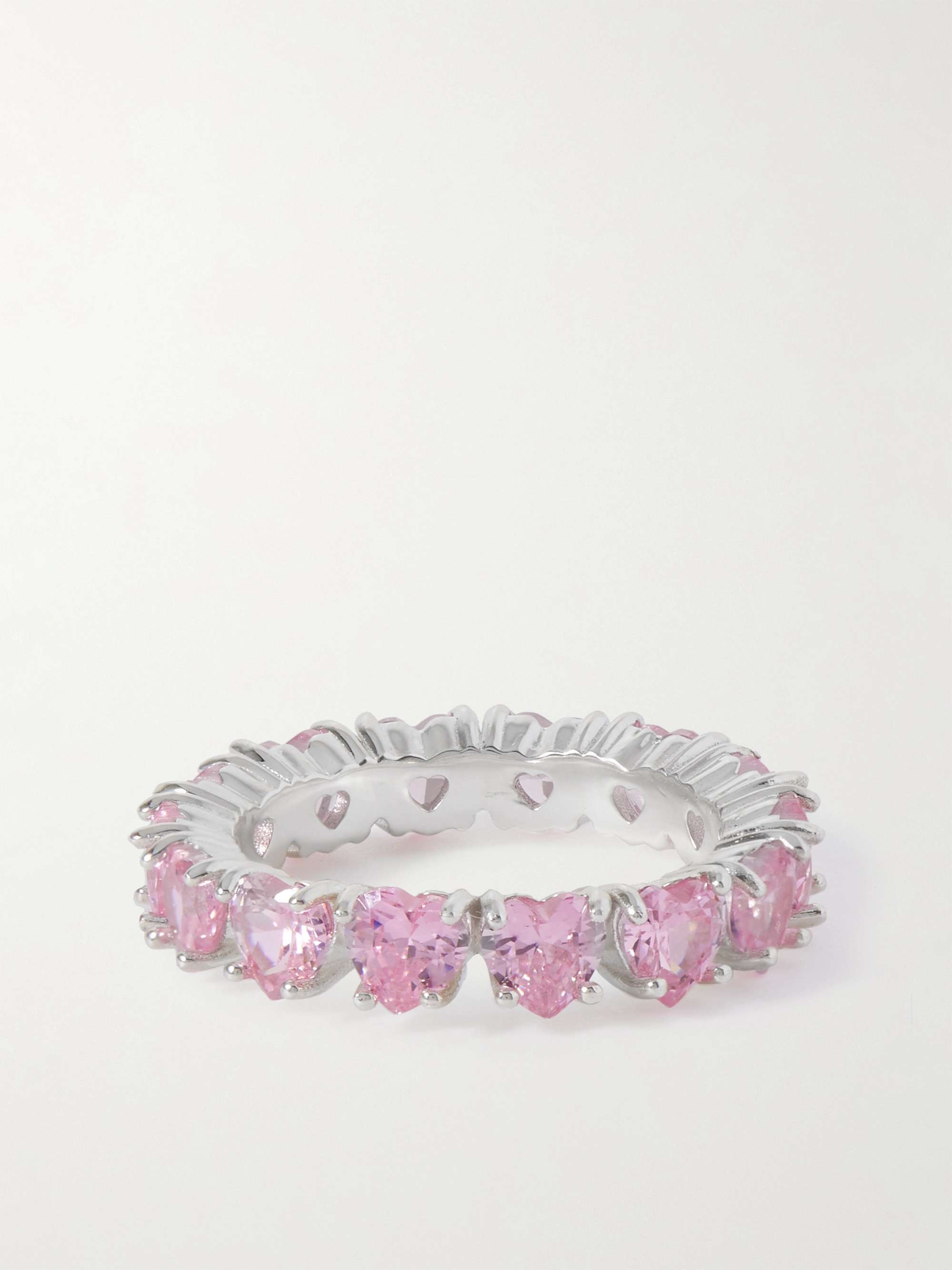 Pink Heart Ring, Pink Eternity Band