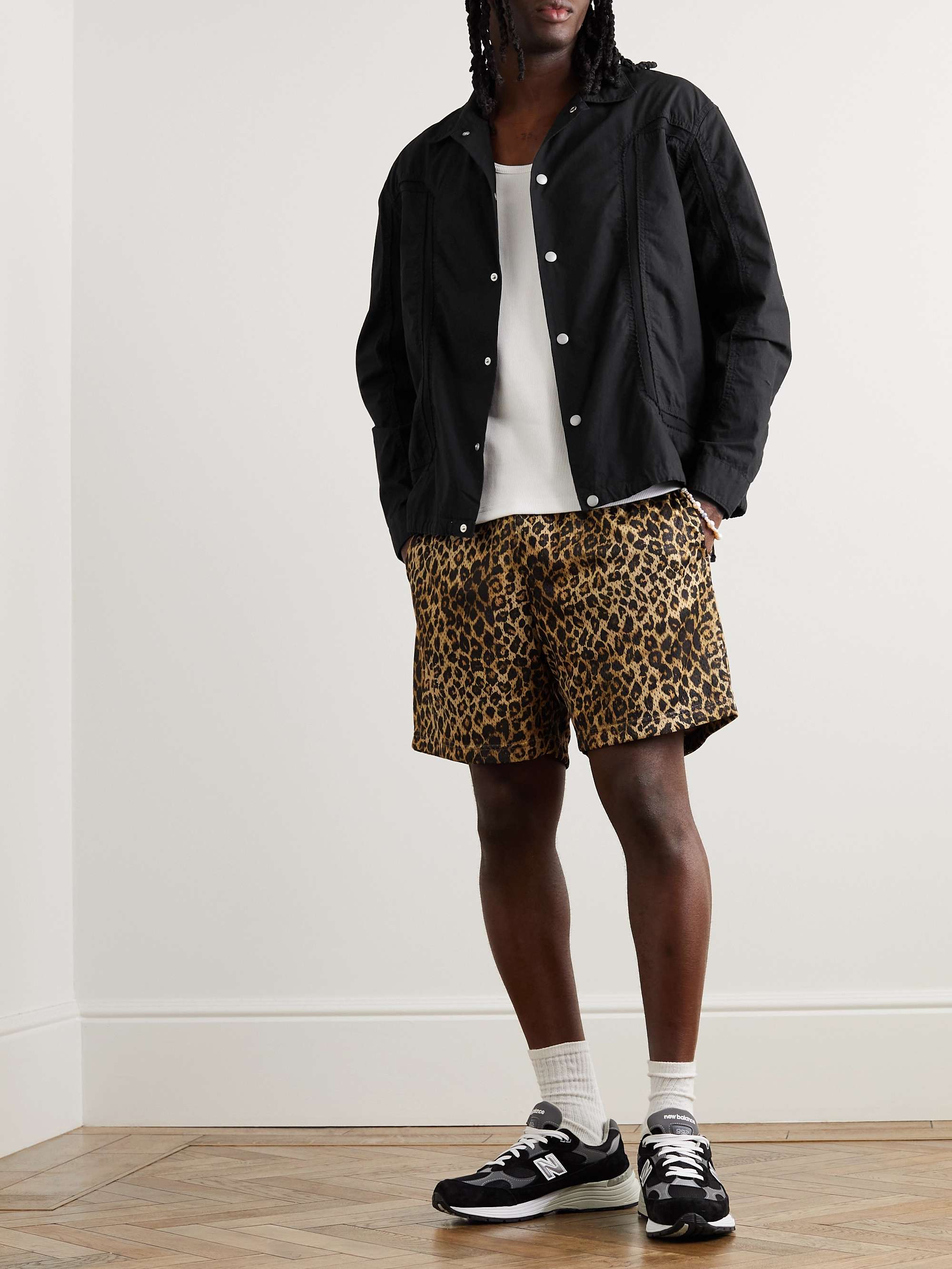 JOHN ELLIOTT Panelled Cotton Shirt
