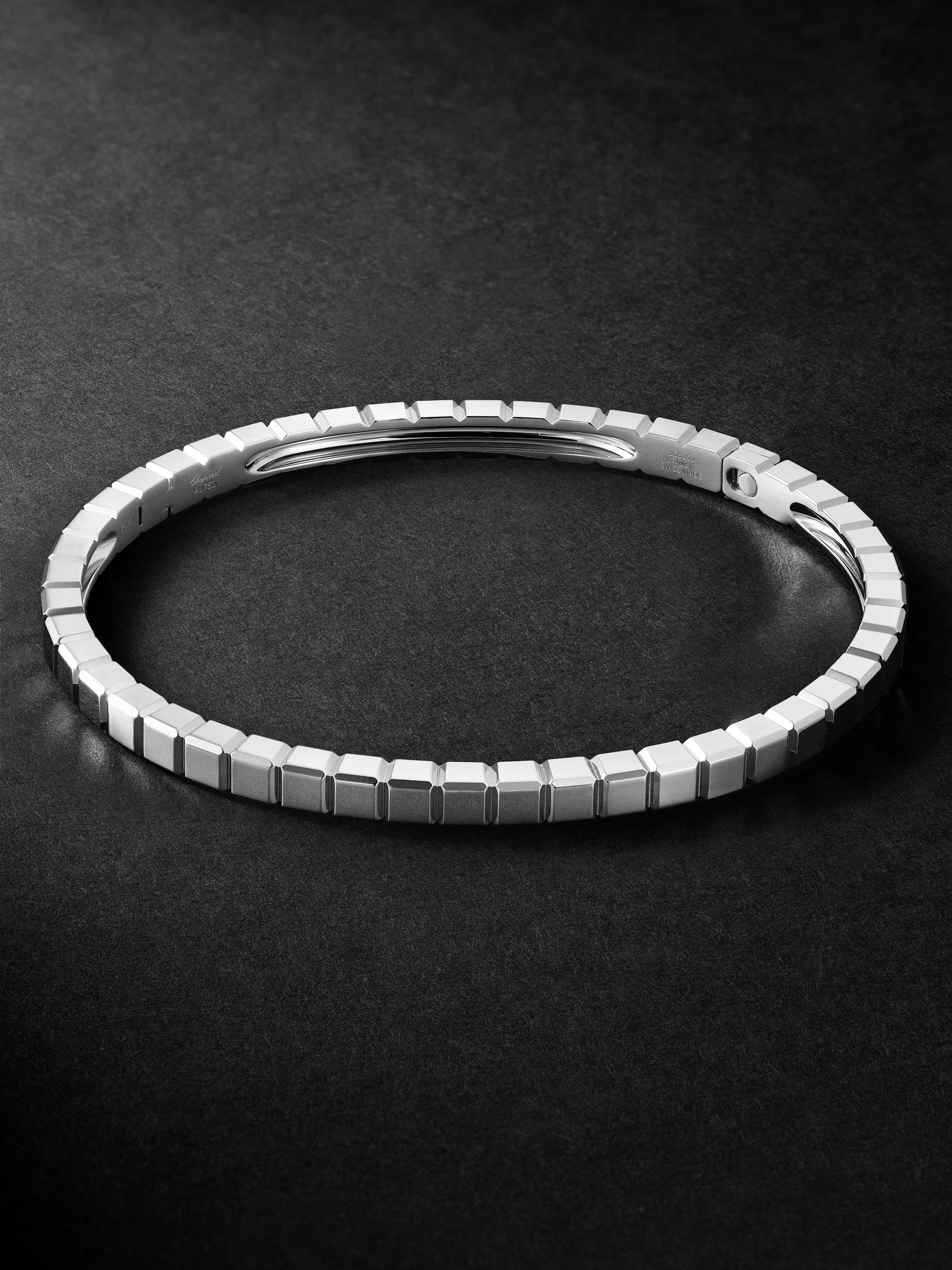 CHOPARD Ice Cube 18-Karat White Gold Bracelet for Men | MR PORTER