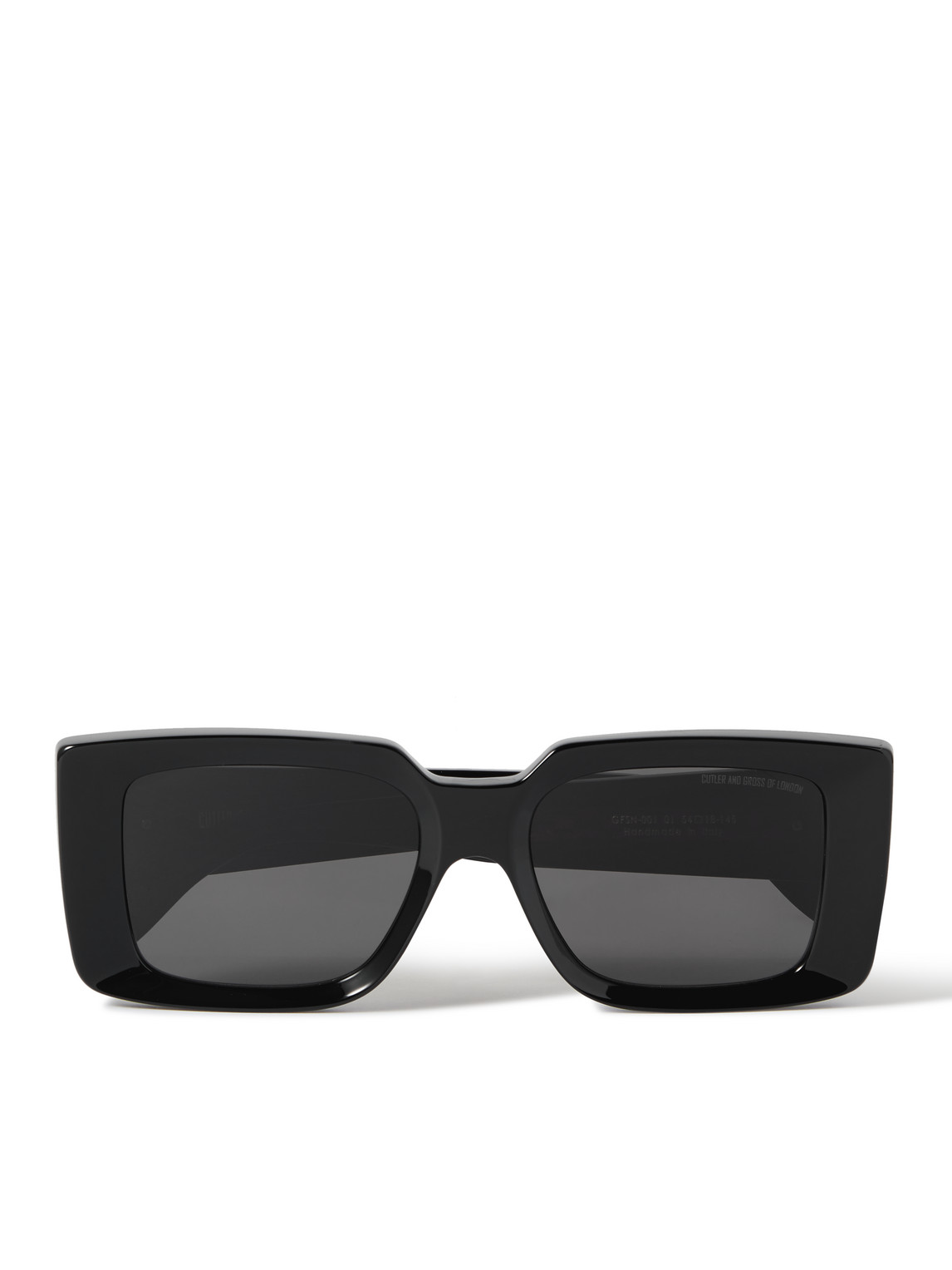 Cutler And Gross The Great Frog Reaper Square-frame Acetate Sunglasses In Black