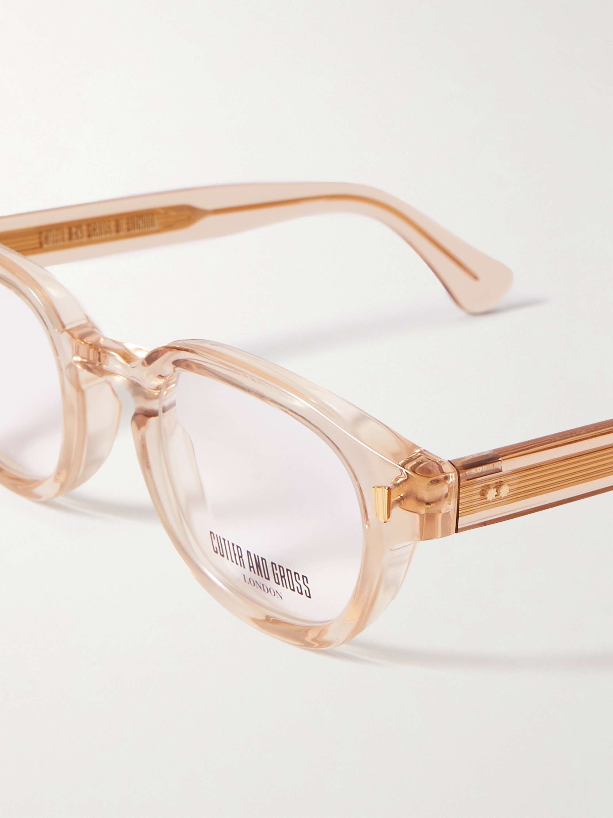 CUTLER AND GROSS 9290 Round-Frame Acetate Optical Glasses
