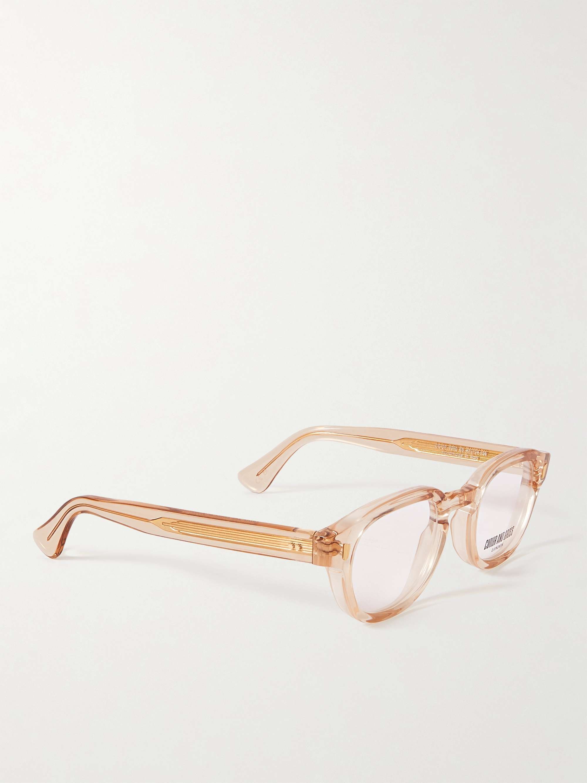 CUTLER AND GROSS 9290 Round-Frame Acetate Optical Glasses