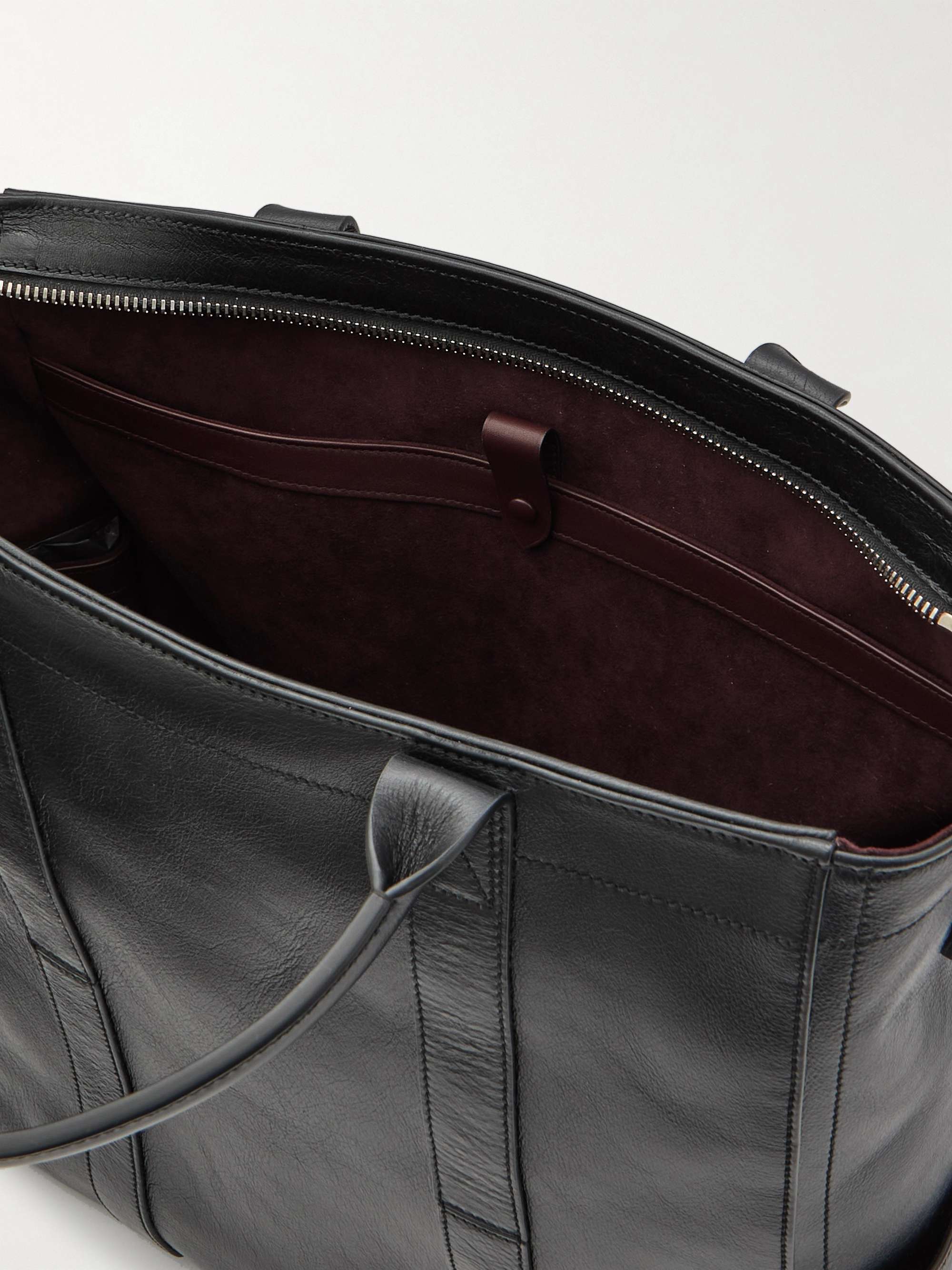 MÉTIER Mariner Elvis Leather Tote Bag