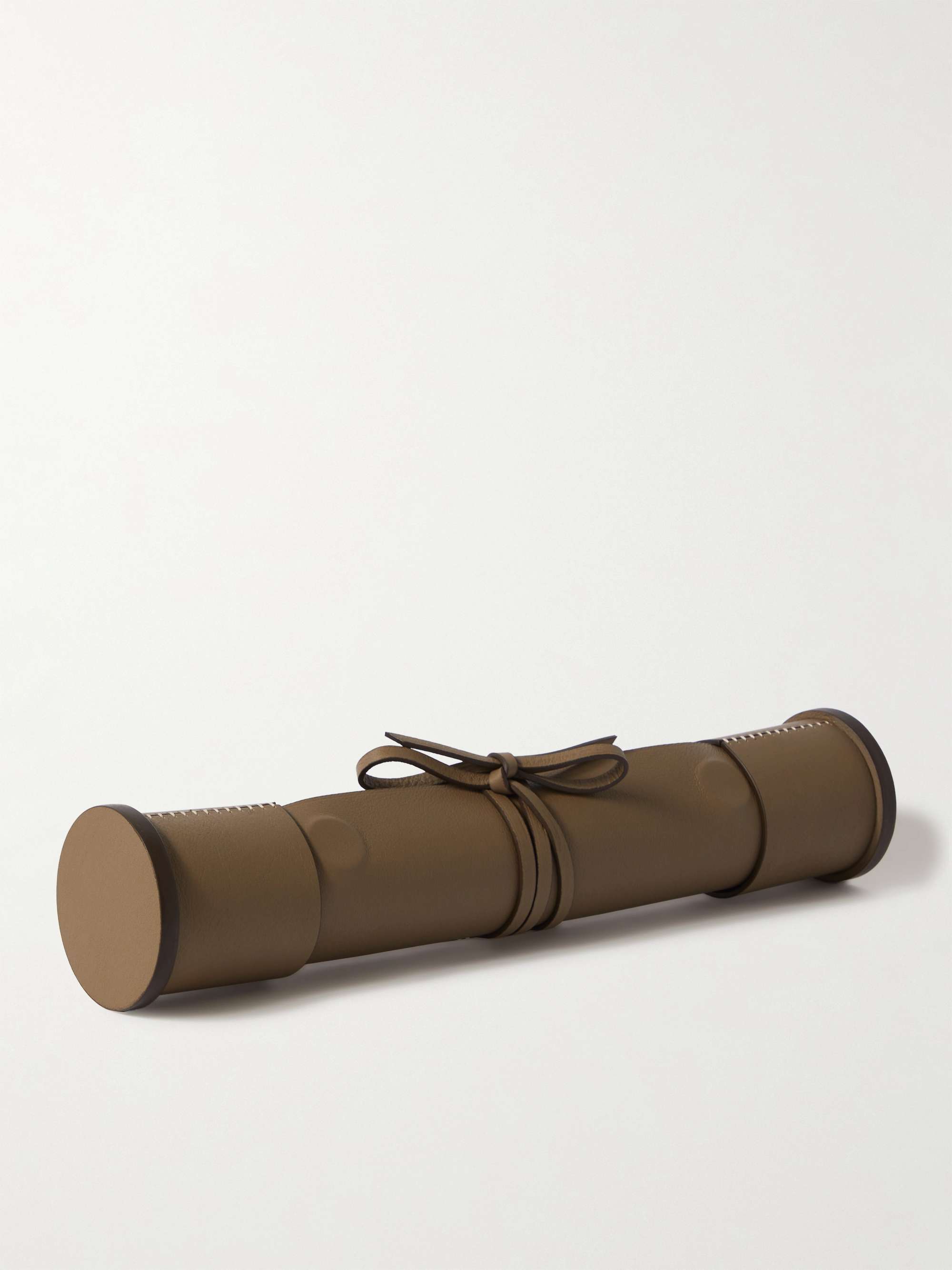 MÉTIER Portable Leather Backgammon Set